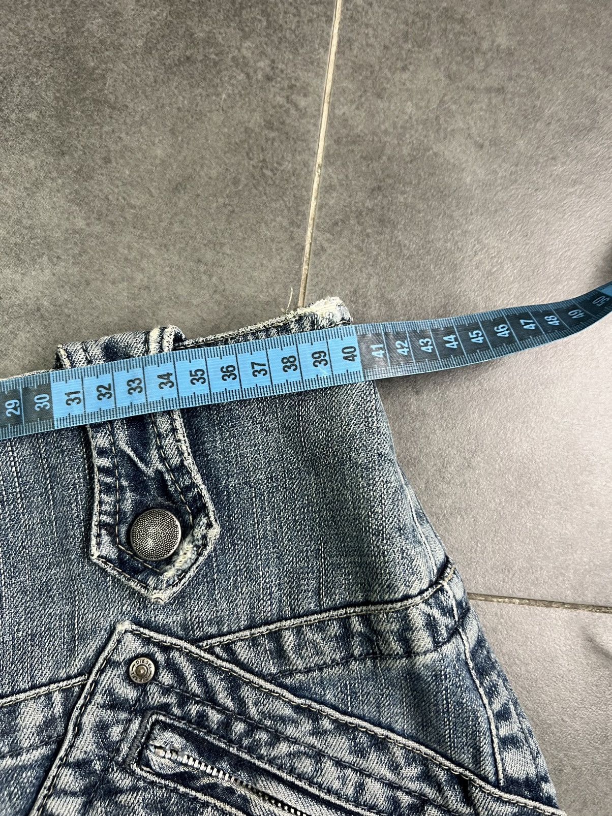 Diesel Y2K Diesel Vintage Moto Bondage Cargo Pleated Mini Skirt Size 27" / US 4 / IT 40 - 18 Thumbnail
