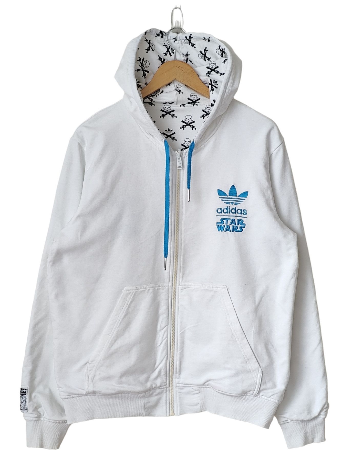 Adidas × Star Wars Adidas x Star Wars Reversible Full Print Zip Hoodie Size US L / EU 52-54 / 3 - 3 Thumbnail