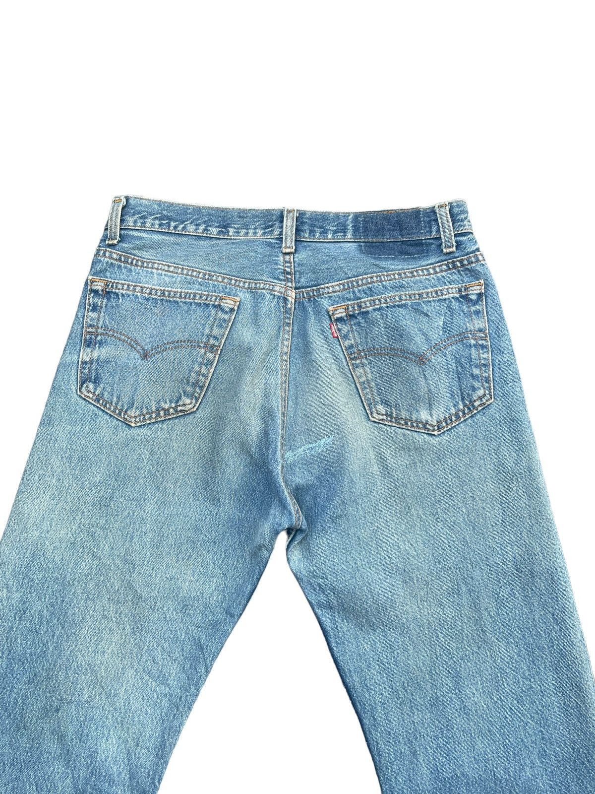 Levi's Vintage 1992 Levis 501 e Usa Size US 33 - 10 Thumbnail