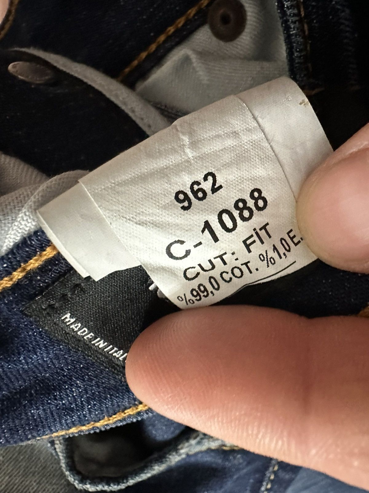 Dsquared2 Dsquared2 DS2 Luxury Denim Jeans Made in Italy Pants Rare Size US 36 / EU 52 - 8 Thumbnail