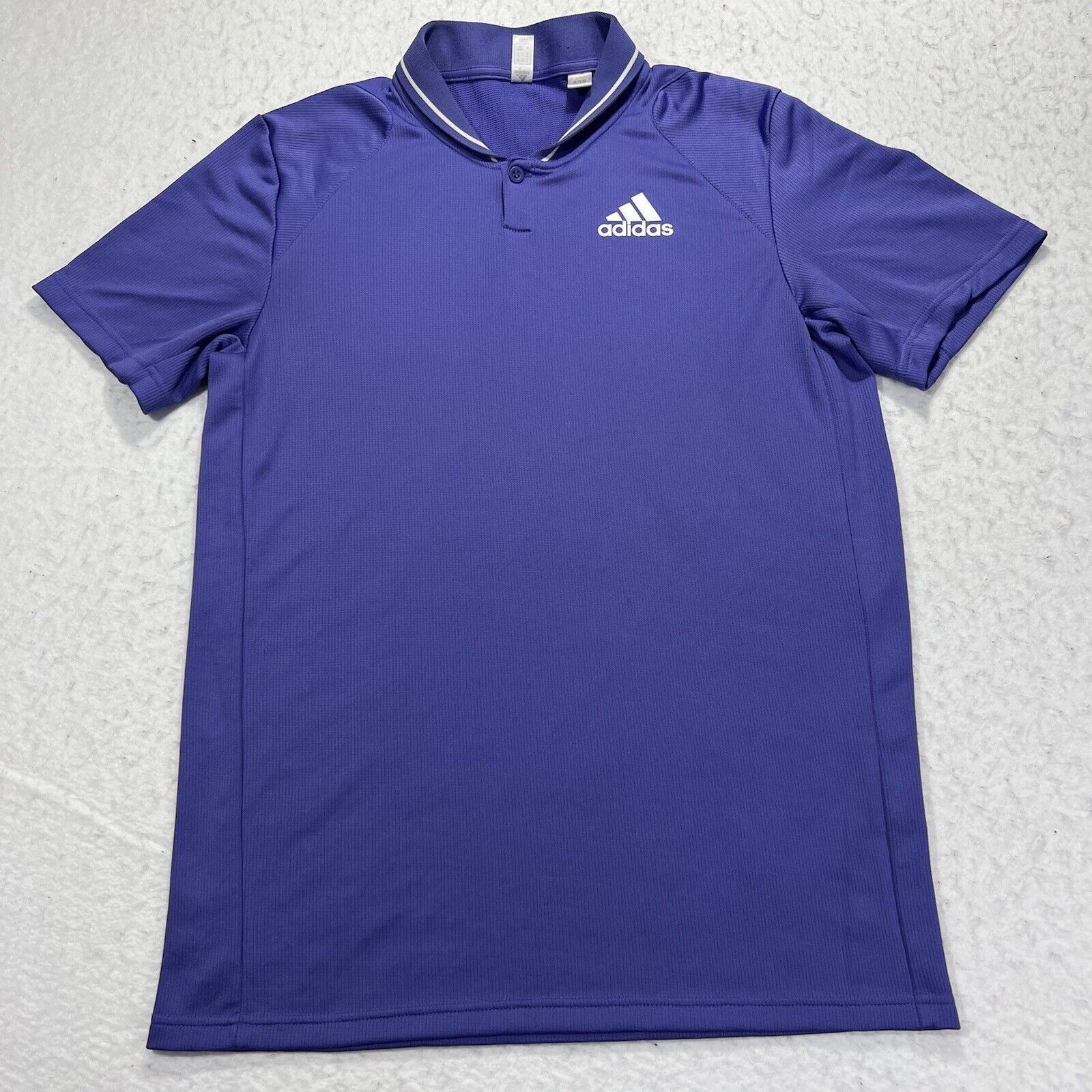 Adidas Adidas Small PrimeGreen AeroReady Purple Athletic Polo Size US S / EU 44-46 / 1 - 1 Thumbnail