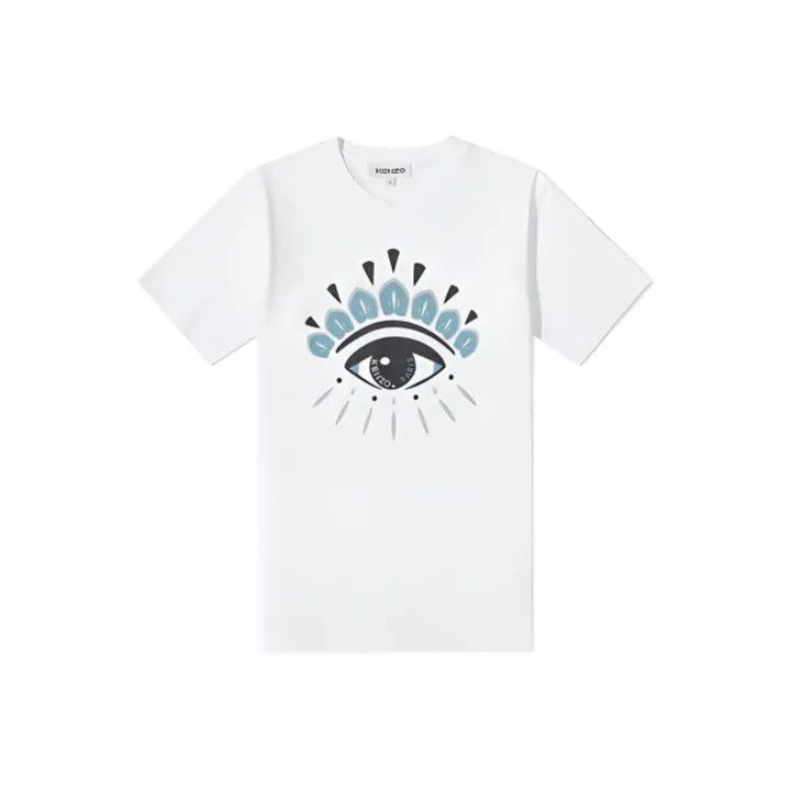 Kenzo KENZO Eye Logo Graphic Tee for Men 0079 Size US XXL / EU 58 / 5 - 1 Thumbnail