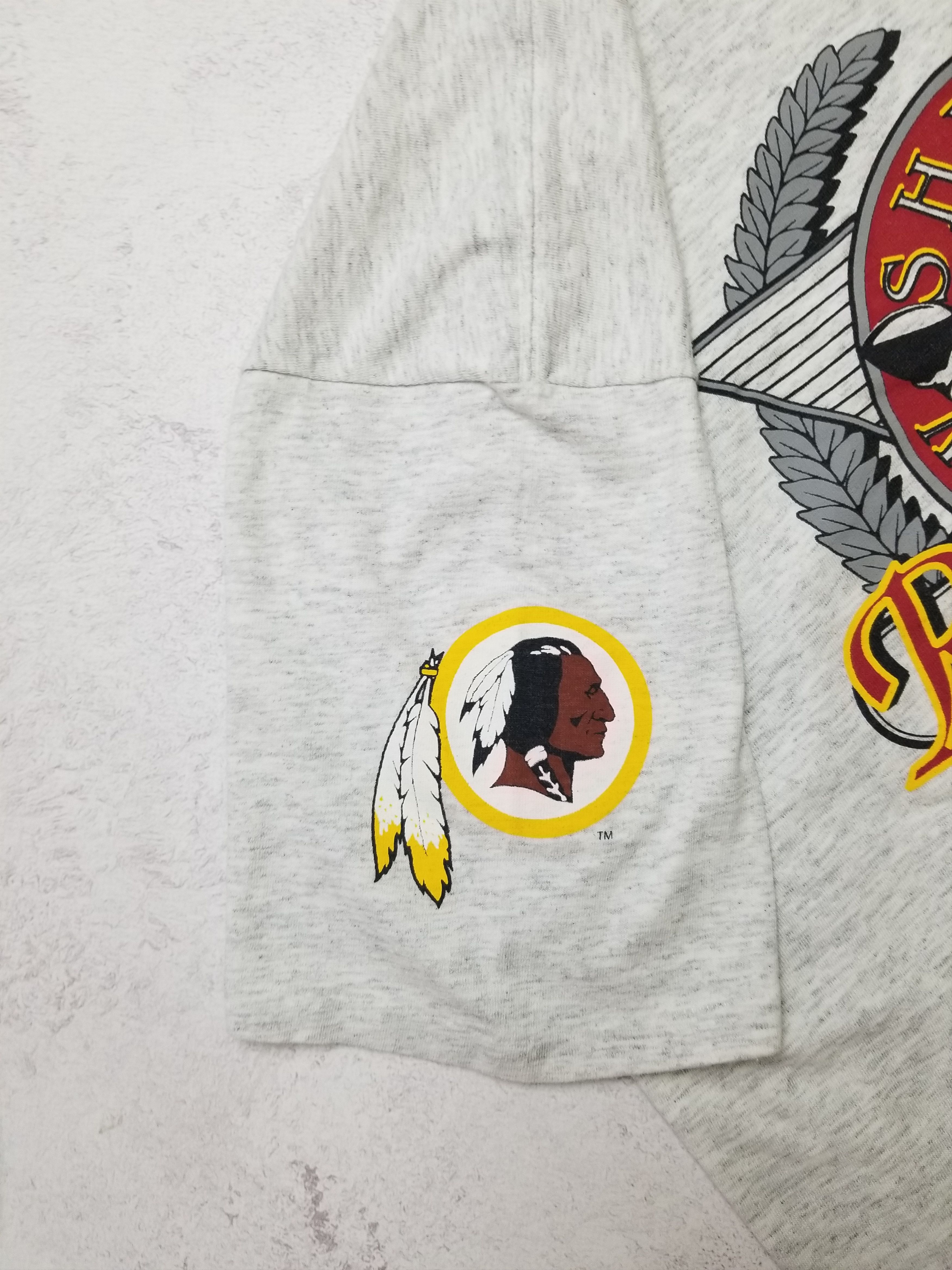 Other Vtg Campri Teamline Power-Tee Washington Redskins T-Shirt Size US L / EU 52-54 / 3 - 8 Thumbnail