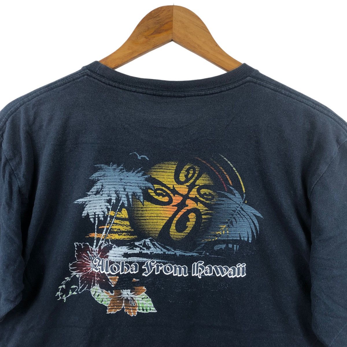 Vintage Vintage 90’ PIKO ALOHA HAWAII Surf Single Needle Stitches Size US L / EU 52-54 / 3 - 6 Thumbnail