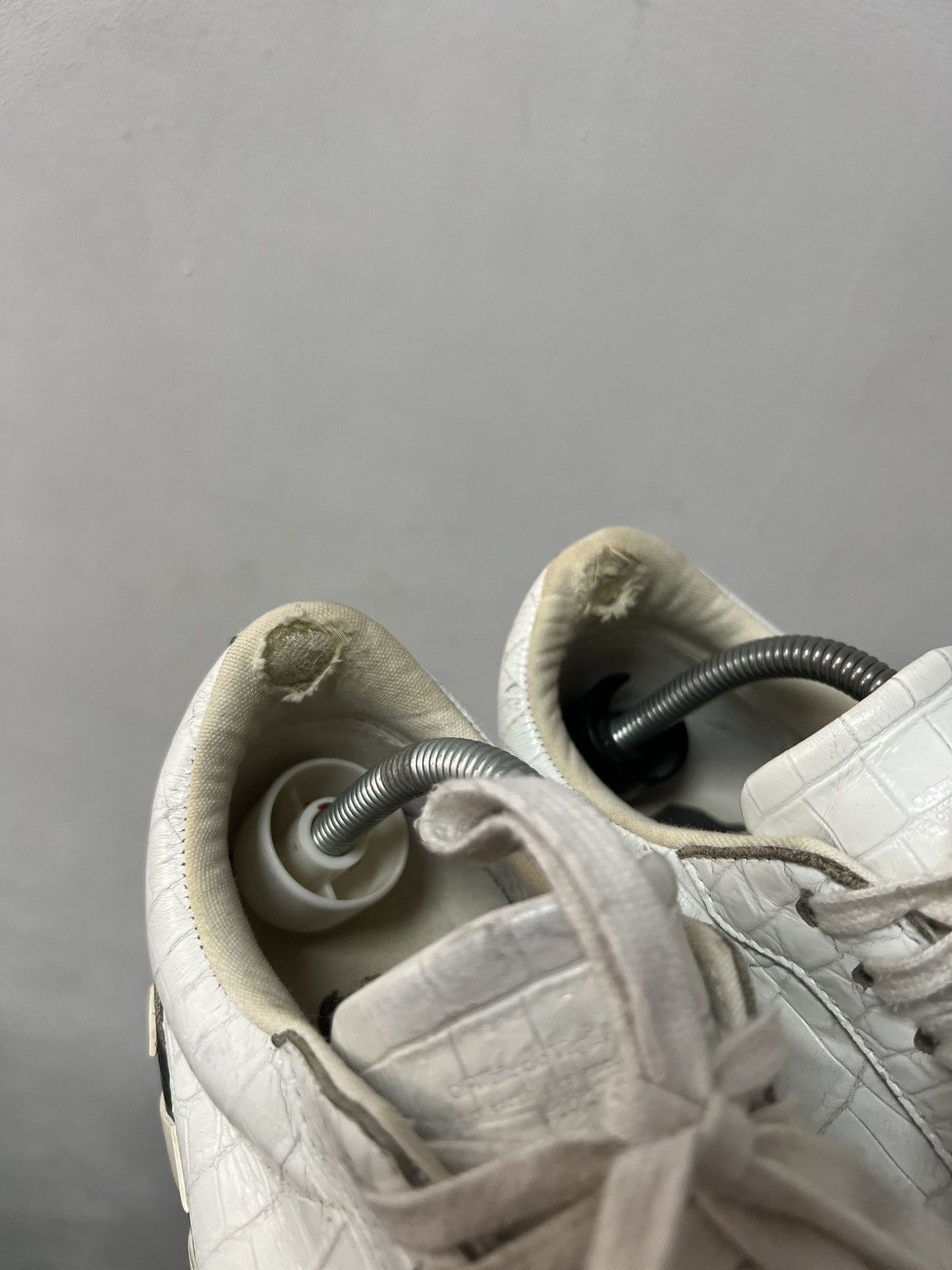 Off-White Off-White Low Vulcanized white/white Sneaker Leather Size US 8 / EU 41 - 6 Thumbnail