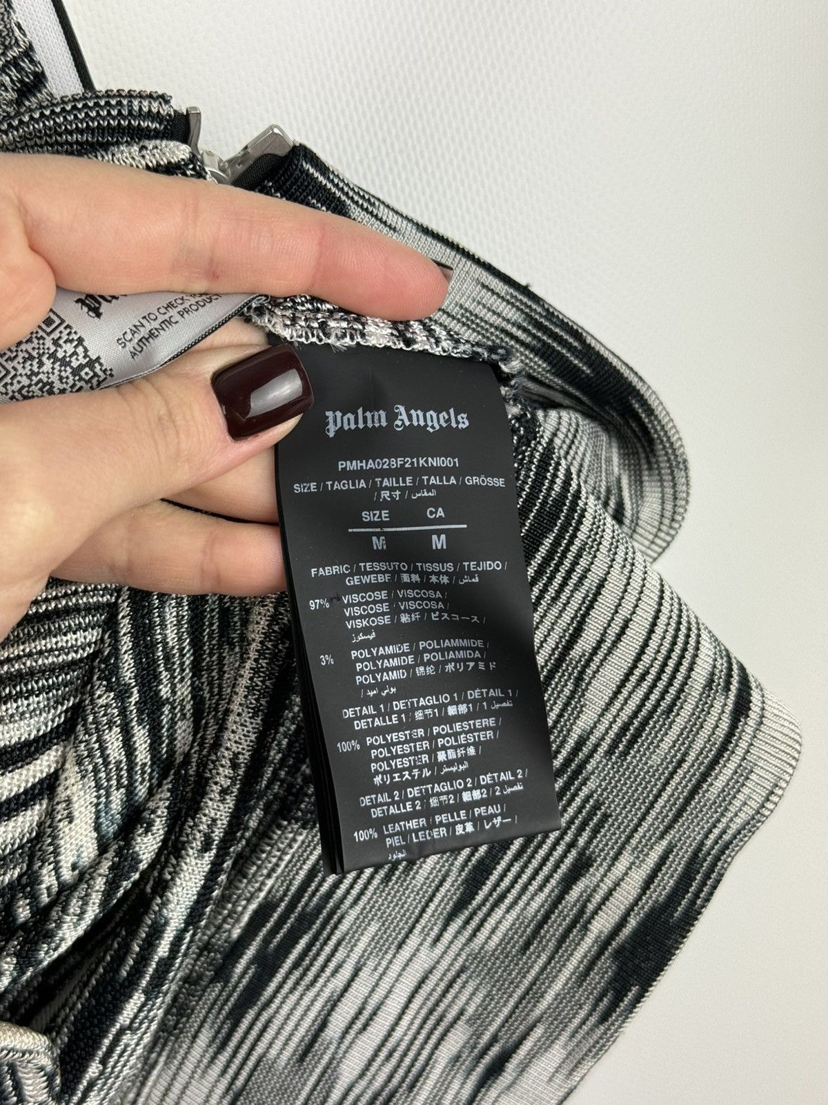 Missoni × Palm Angels Palm Angels Missoni Melange Knit Zip Up Track Top Jacket Size US M / EU 48-50 / 2 - 14 Thumbnail