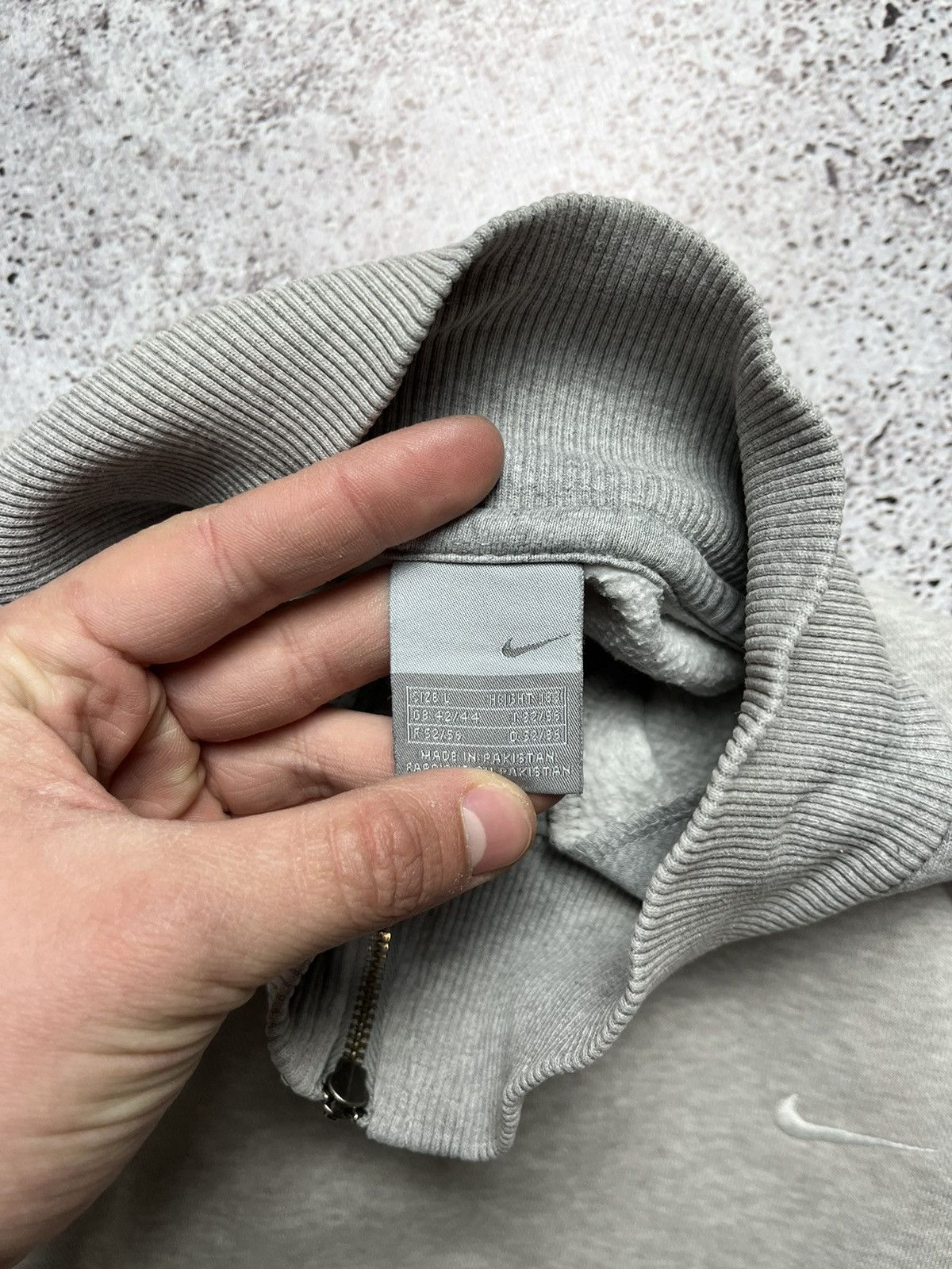 Nike × Vintage 🔥Vintage Nike 1/4 Zip Hoodie Size US L / EU 52-54 / 3 - 4 Thumbnail