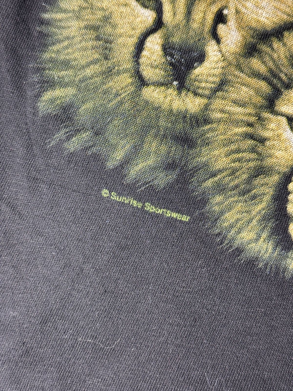 Vintage Vintage 90s American Thunder Cheetah Print Nature T Shirt Size US S / EU 44-46 / 1 - 3 Thumbnail