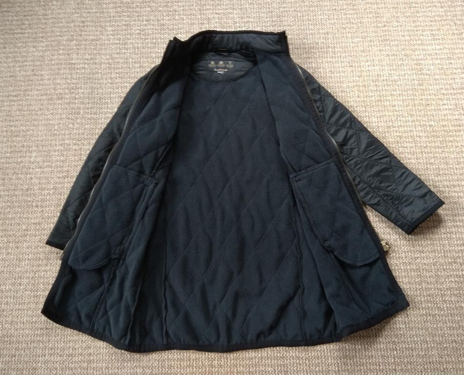 Barbour Barbour Polarquilt Long Quilted Coat Jacket Fleece Lining Size M / US 6-8 / IT 42-44 - 7 Thumbnail
