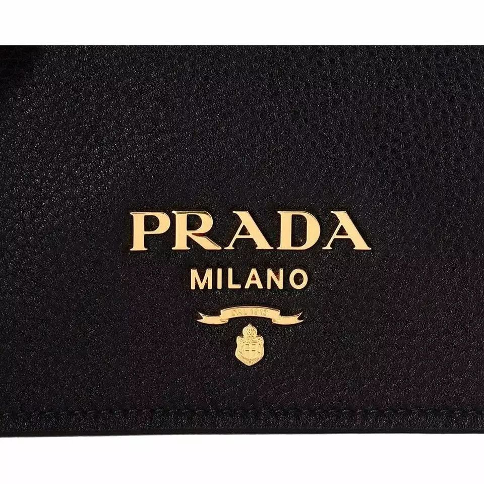 Prada o1srvl11e0624 Size: OS / Shoulder Bag in Black Size ONE SIZE - 7 Thumbnail