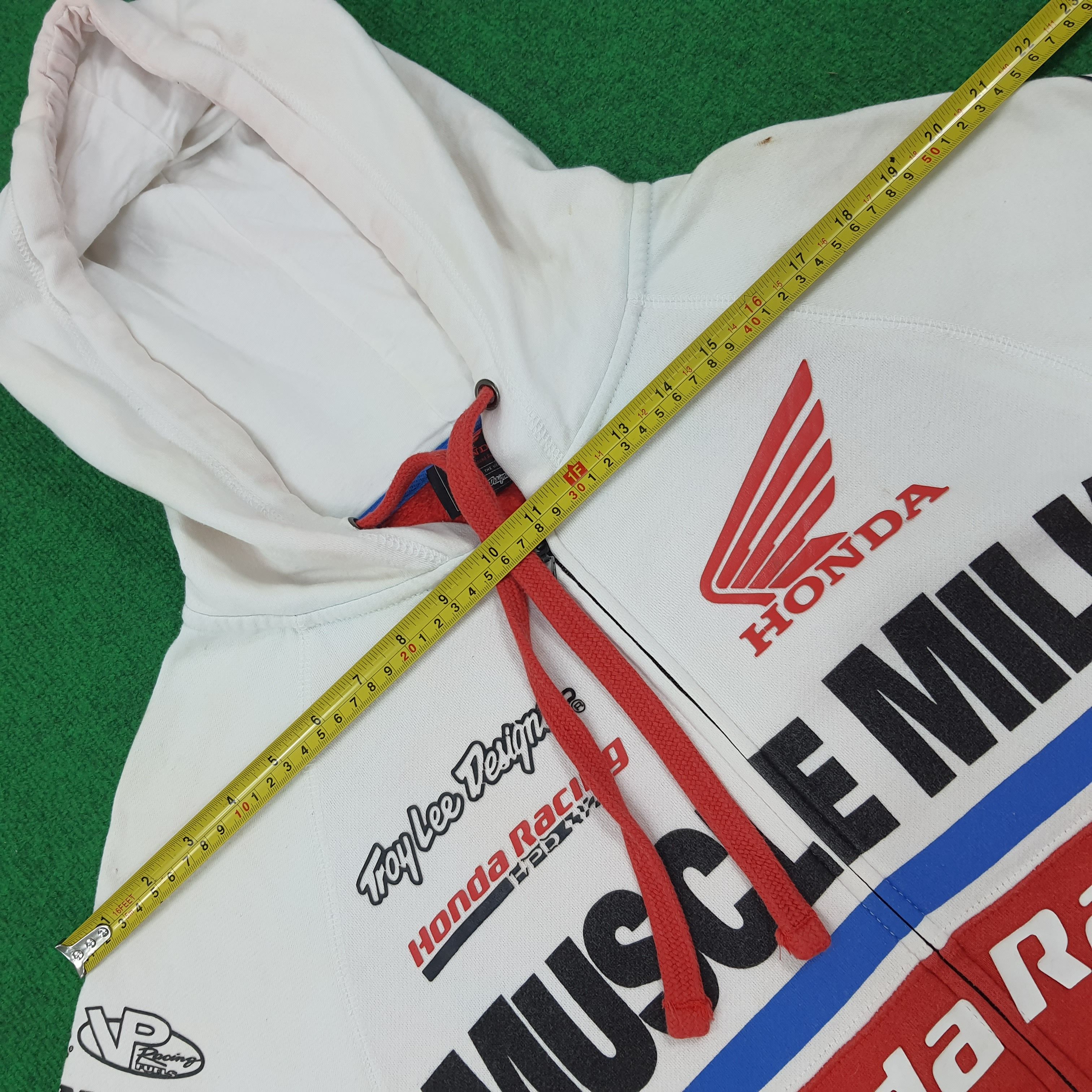 Honda × Vintage Vintage Honda Racing Japan Motorsports Zipper Hoodie Size US M / EU 48-50 / 2 - 15 Thumbnail
