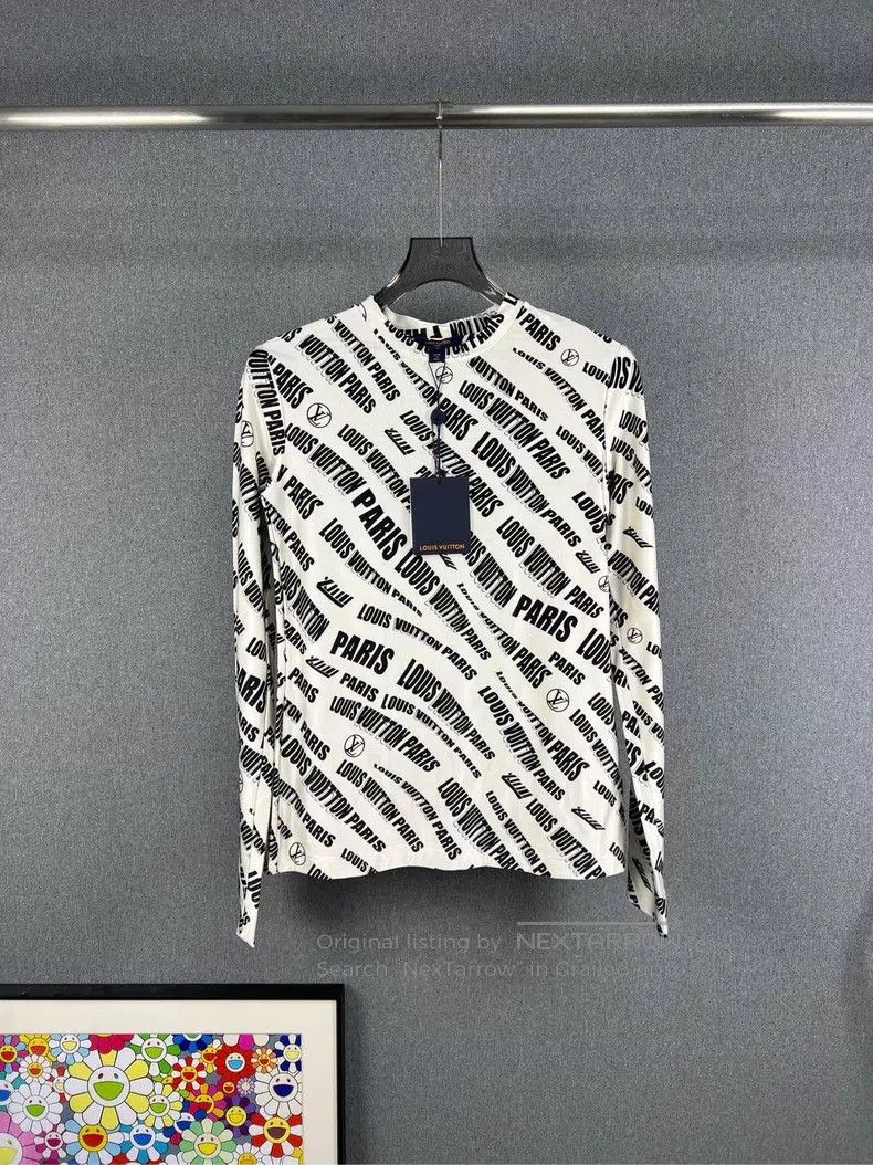 Louis Vuitton Louis Vuitton Black and white stretch long sleeves Size US M / EU 48-50 / 2 - 1 Thumbnail