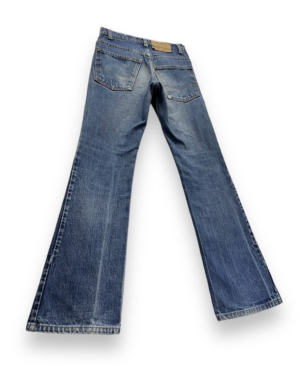 Levi's Vintage Levi’s Orange Tab Distressed Denim Flare Made in USA Size US 27 - 6 Thumbnail