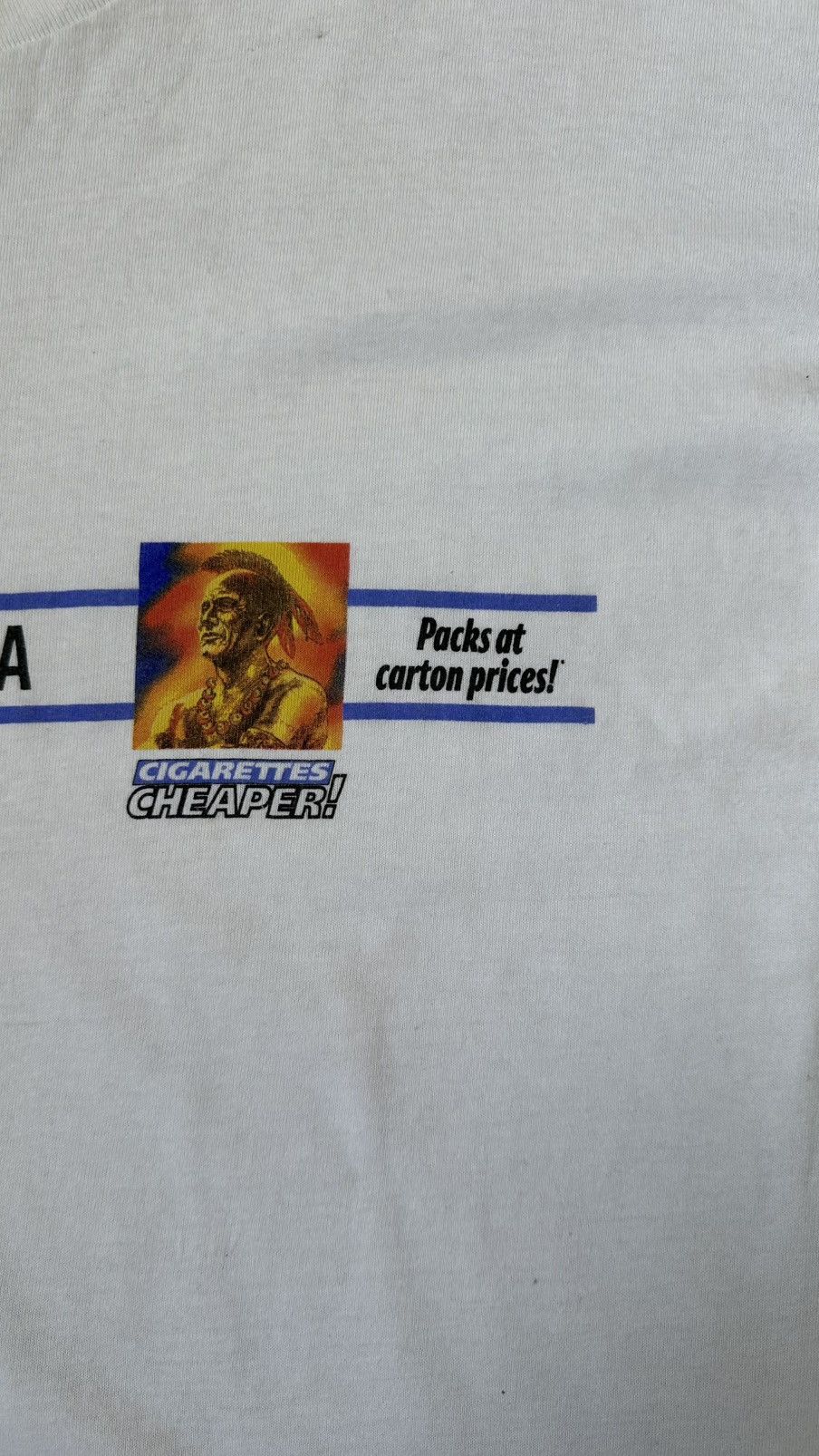 All Sport VINTAGE GILBERT ARIZONA CIGARETTES CHEAPER TEE Size US M / EU 48-50 / 2 - 3 Thumbnail