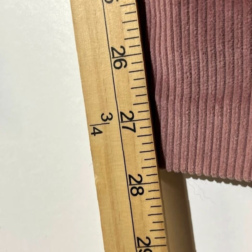 American Eagle Outfitters VINTAGE American Eagle Outfitters Pink Corduroy Straight Leg Pleated Trouser Women's 12 Size 34" / US 12 / IT 48 - 6 Thumbnail
