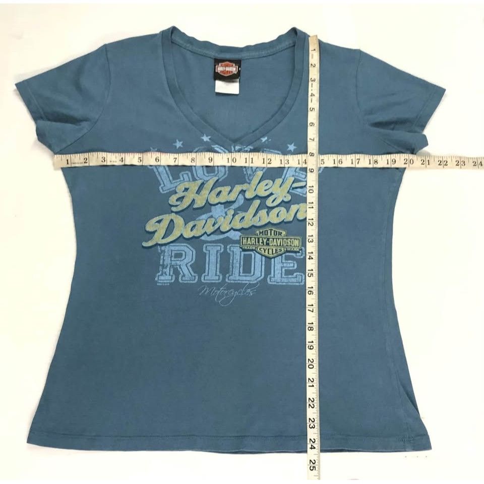 Harley Davidson Harley Davidson T-shirt Large Women Grand Rivers, Kentucky Size L / US 10 / IT 46 - 3 Thumbnail