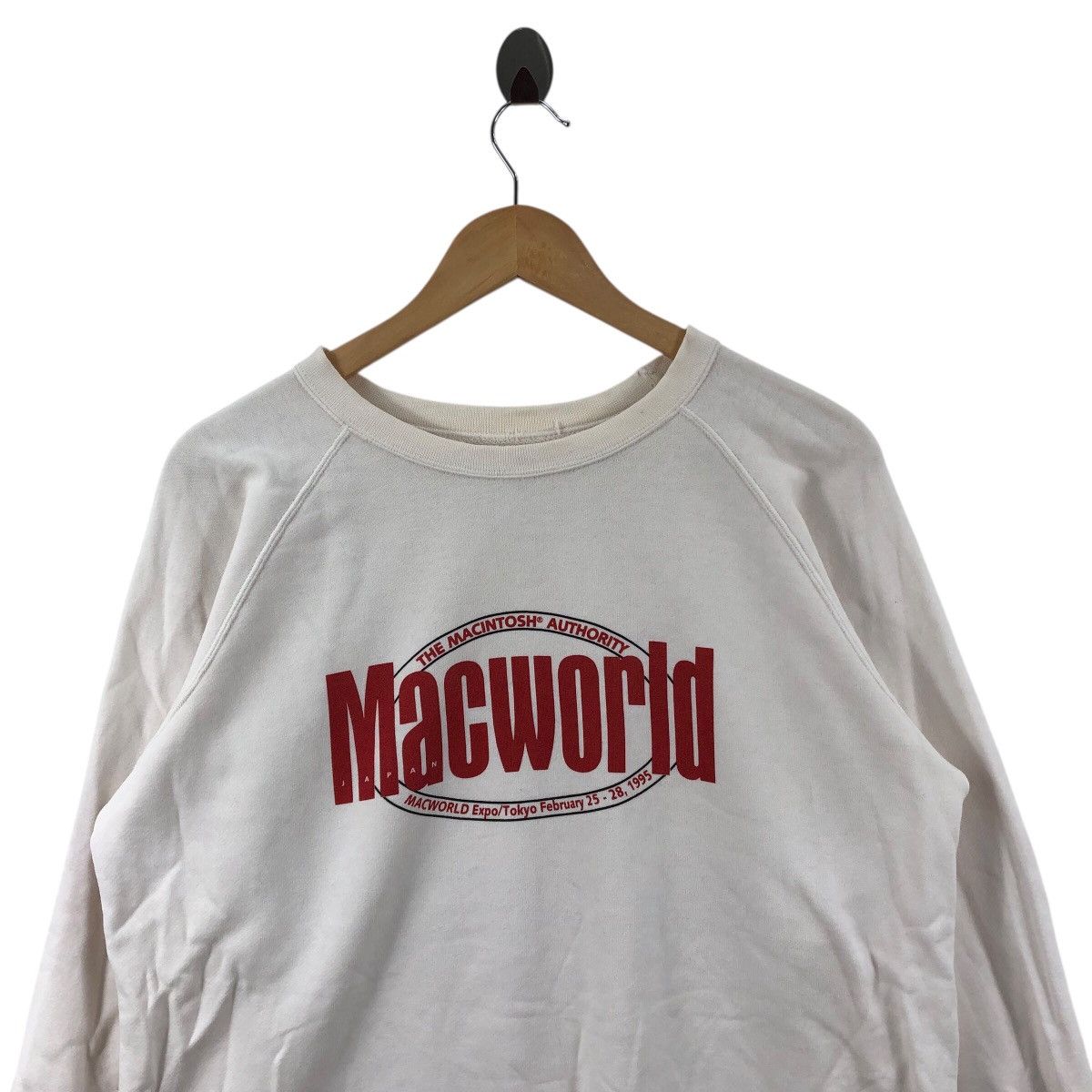 TechnoMarine Vintage 90s TECHNOLOGY MACKINTOSH MACWORLD Sweatshirt Size US L / EU 52-54 / 3 - 2 Thumbnail