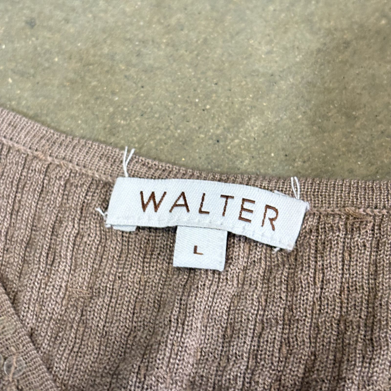 Walter Van Beirendonck Walter Women Sequin Silk Cashmere Blend Sleeveless Top Sz L Size L / US 10 / IT 46 - 3 Thumbnail