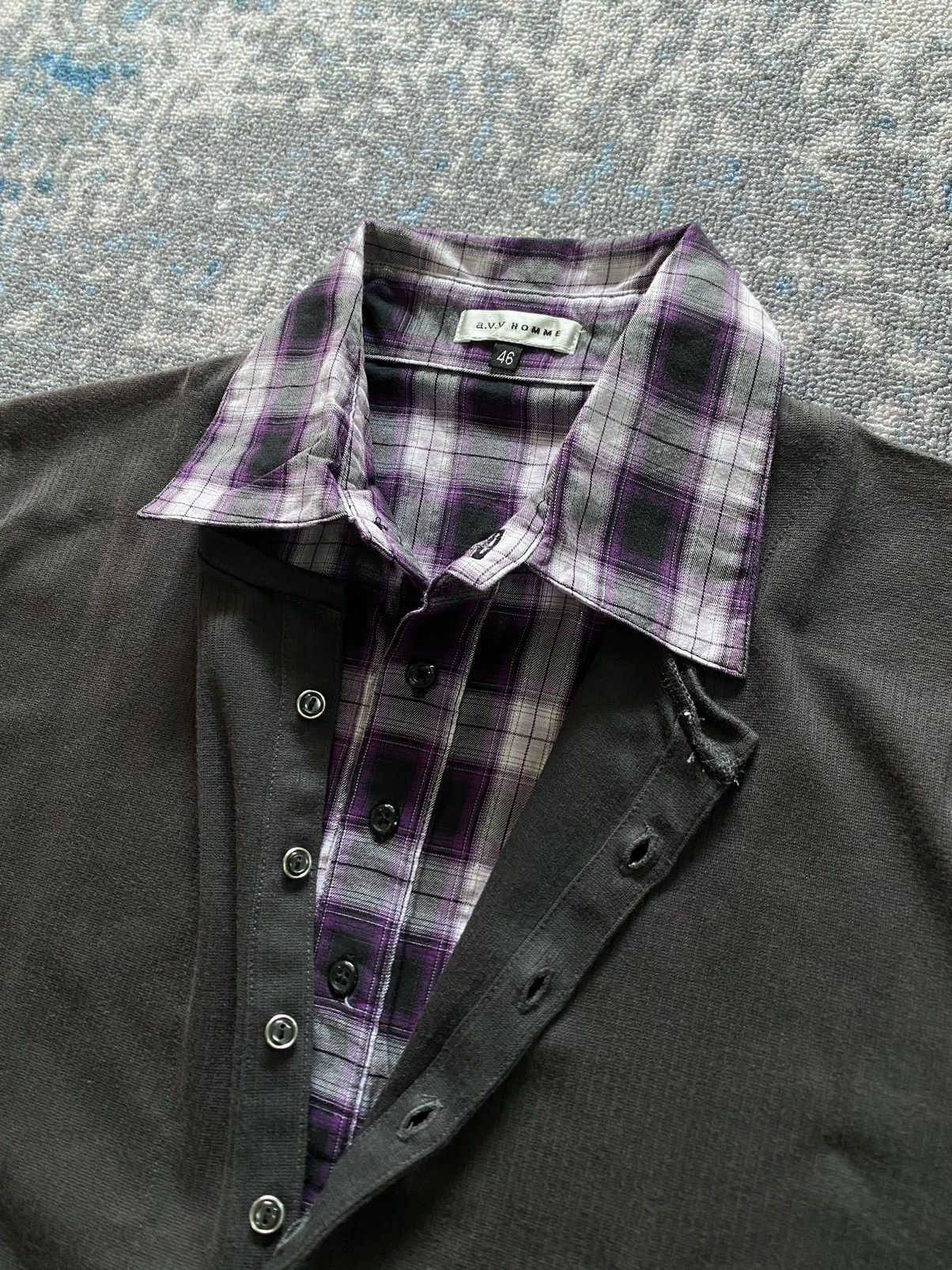 If Six Was Nine Y2K Japanes A.V.V Homme Double Layer Ifsix Vkei Style Size US M / EU 48-50 / 2 - 3 Thumbnail