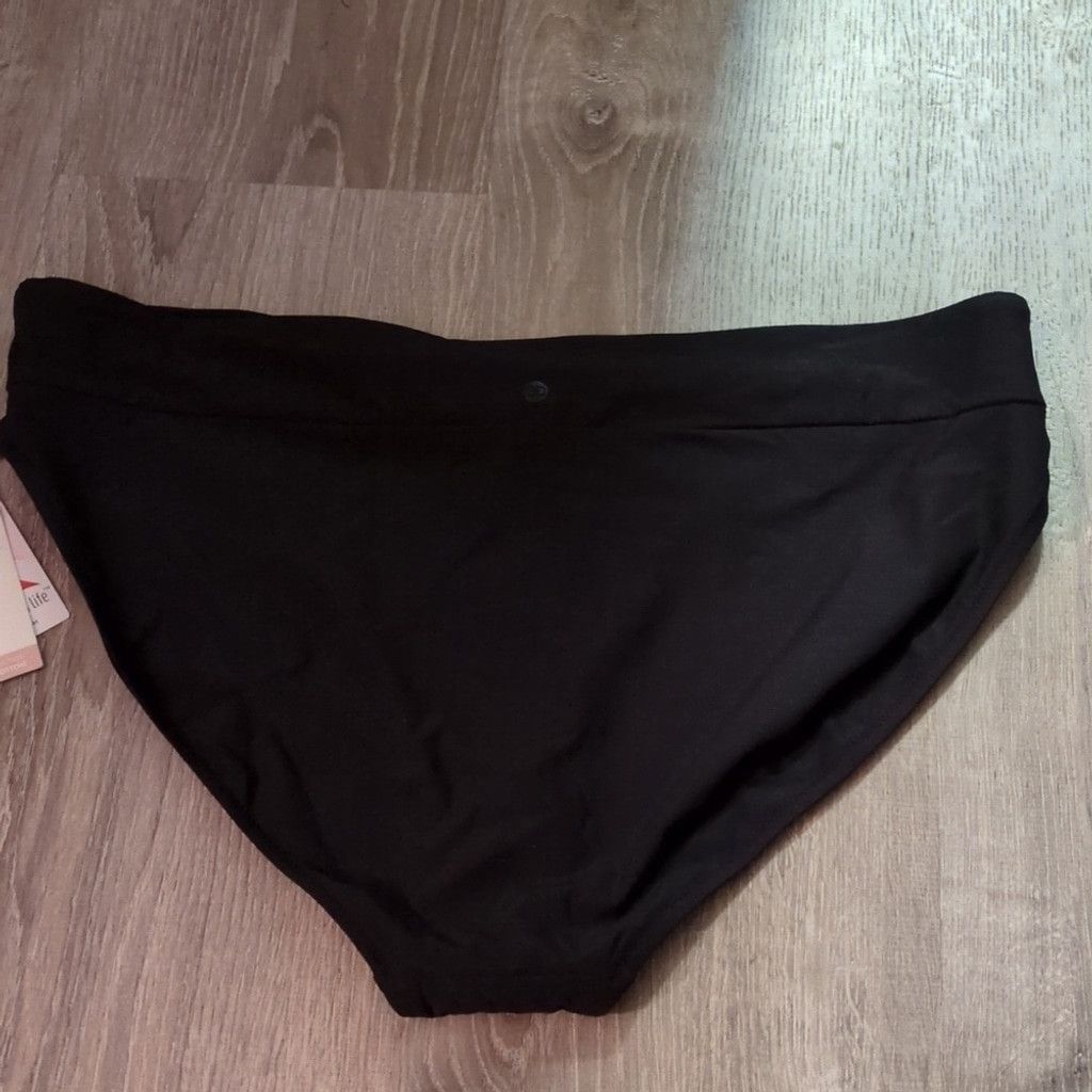 Other Calia Pure Black Wide Band Bottoms High Leg Size XXL Size ONE SIZE - 5 Thumbnail