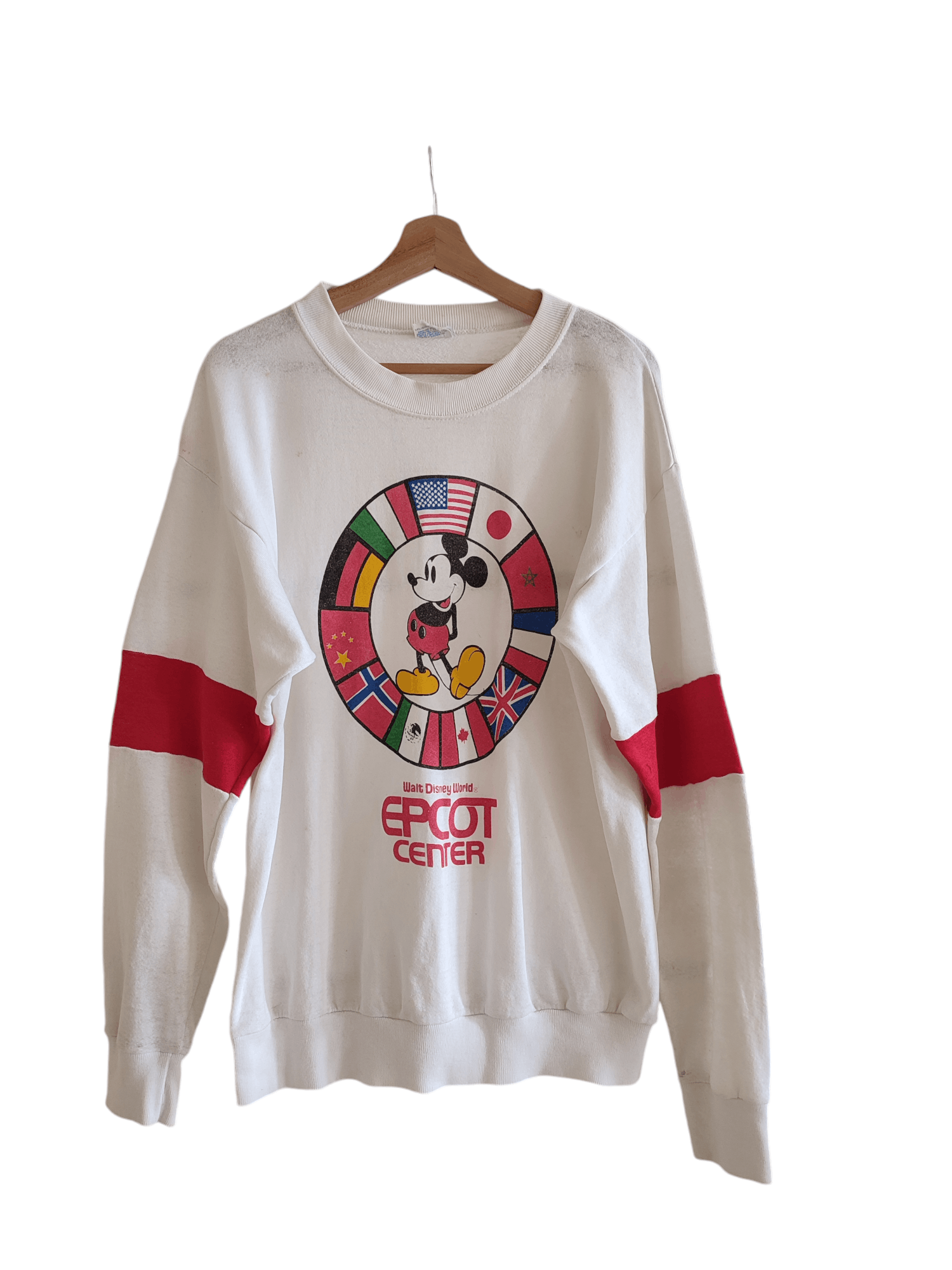 Disney 💥90s💥 Mickey Mouse Walt Disney World Epcot Center Size US L / EU 52-54 / 3 - 1 Thumbnail