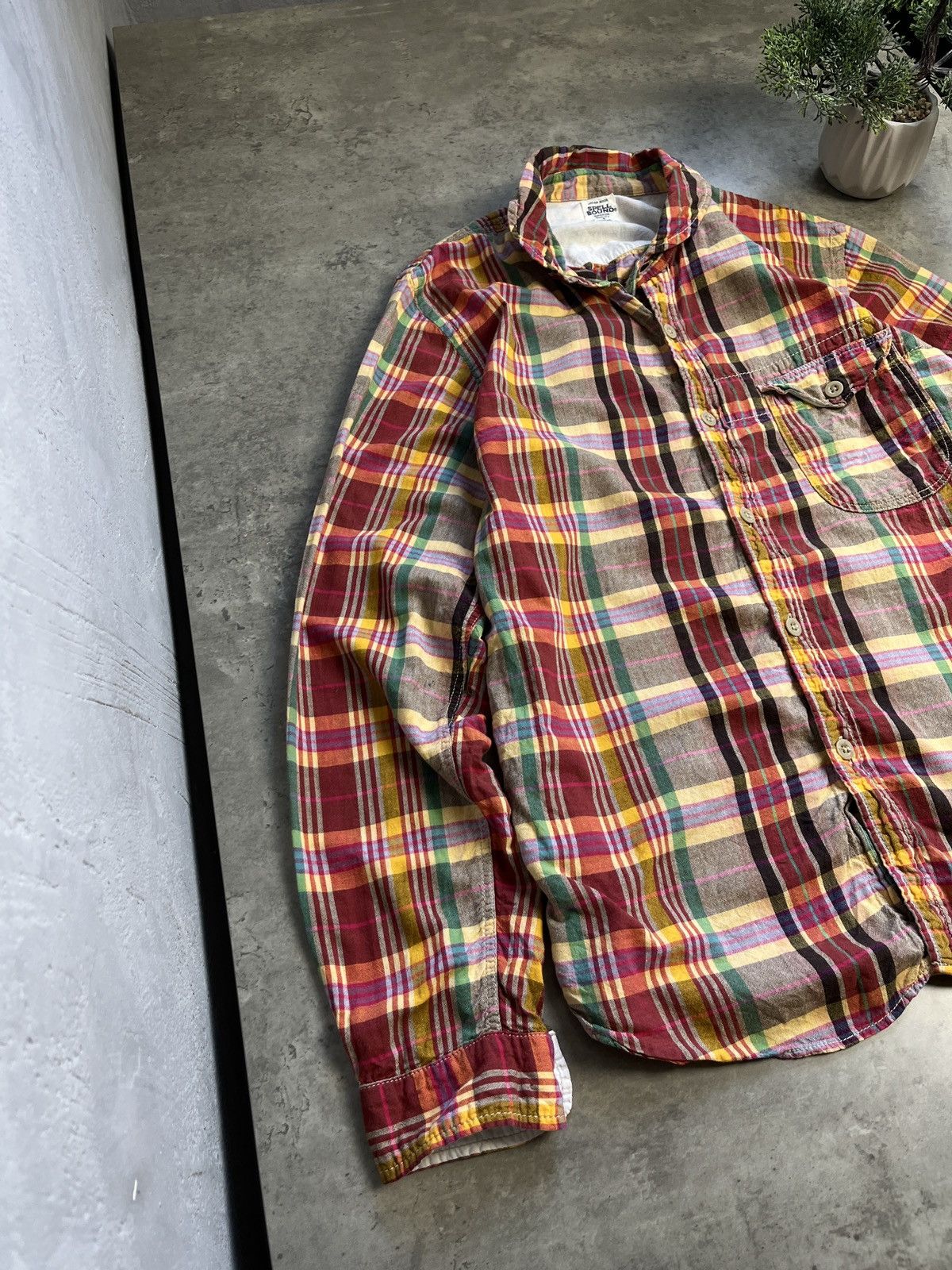 Spellbound Spell Bound Japan Mens Flannel Plaid Shirt Size US M / EU 48-50 / 2 - 3 Thumbnail