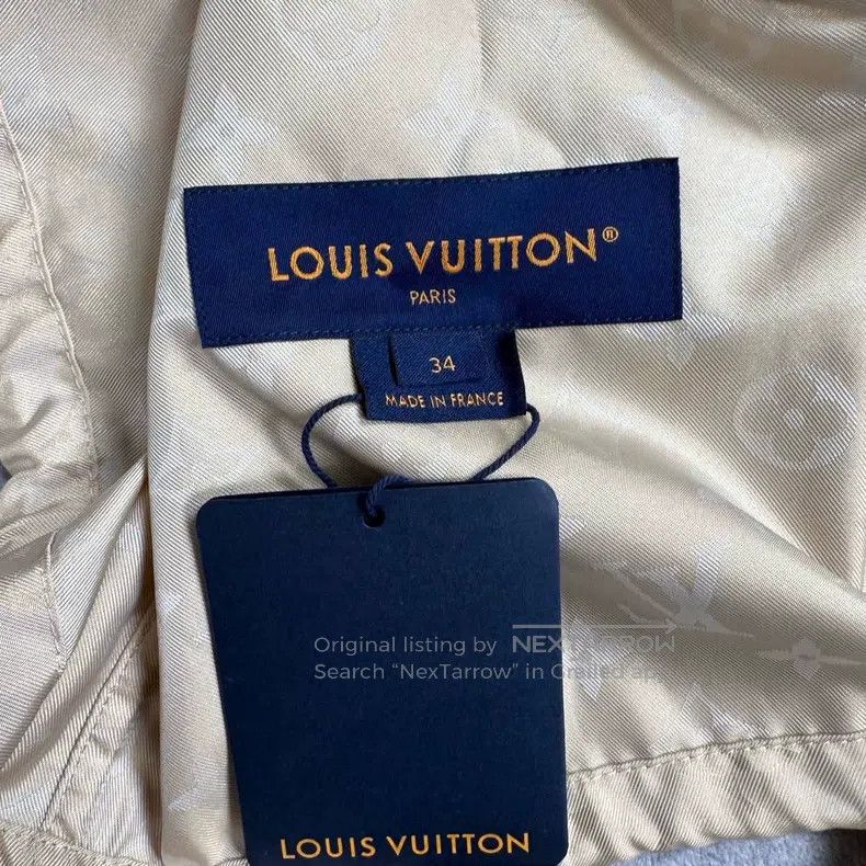 Louis Vuitton Louis Vuitton Cream Tea Full Print Charge Jacket Size XXS / US 00 / IT 34 - 3 Thumbnail