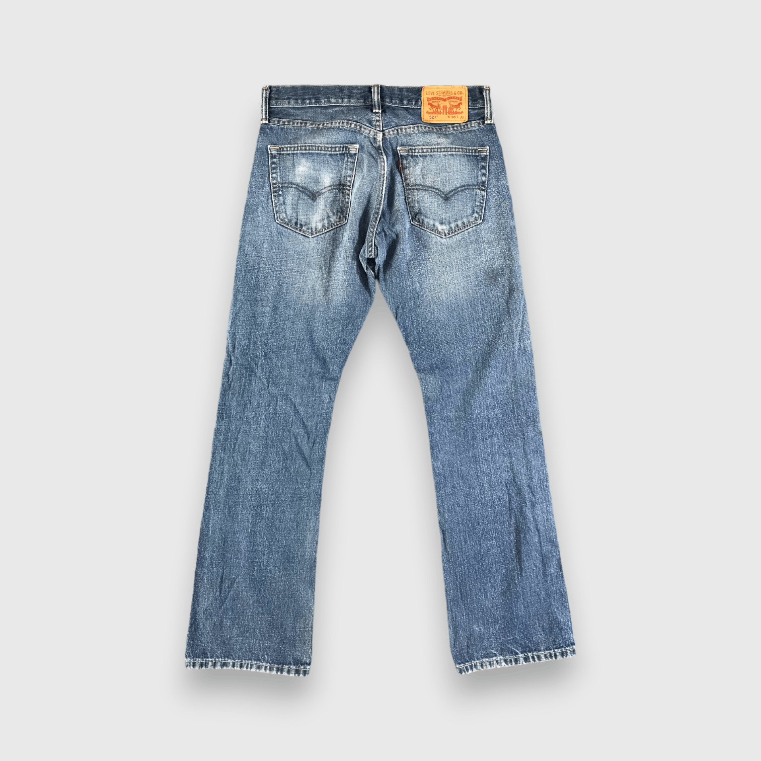 Levi's Vintage Blue Wash Levis 527 Flare Jeans-J3097 Size US 32 / EU 48 - 2 Thumbnail