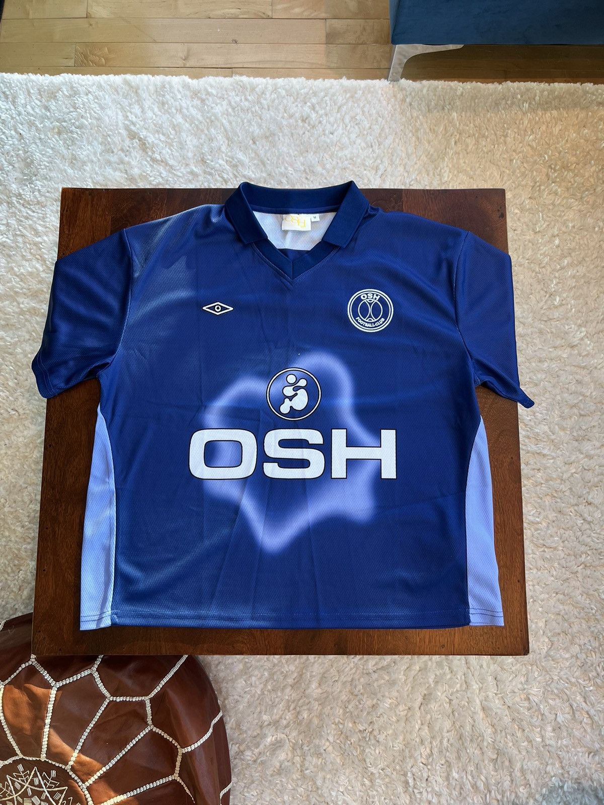 image of Osh Away Kit Jersey in Blue, Men's (Size Medium)