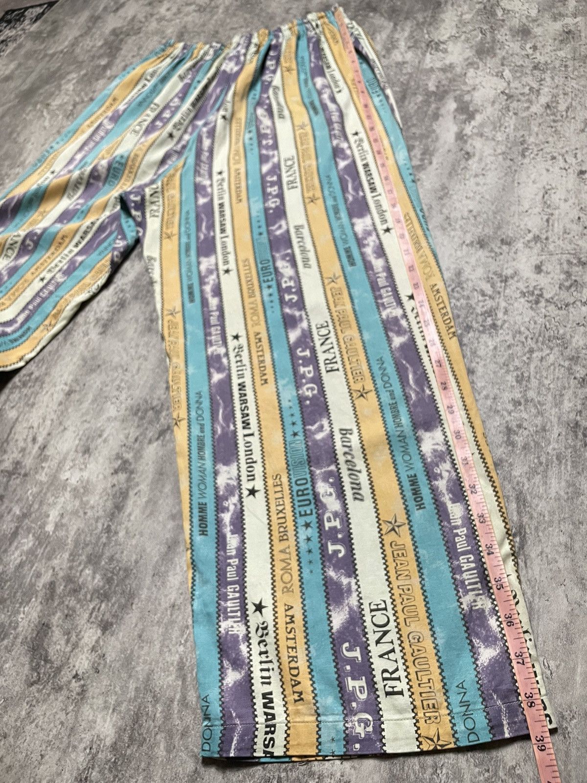 Jean Paul Gaultier Vintage Jean Paul Gaultier “EURO VISION” Printed Size US 33 - 11 Thumbnail