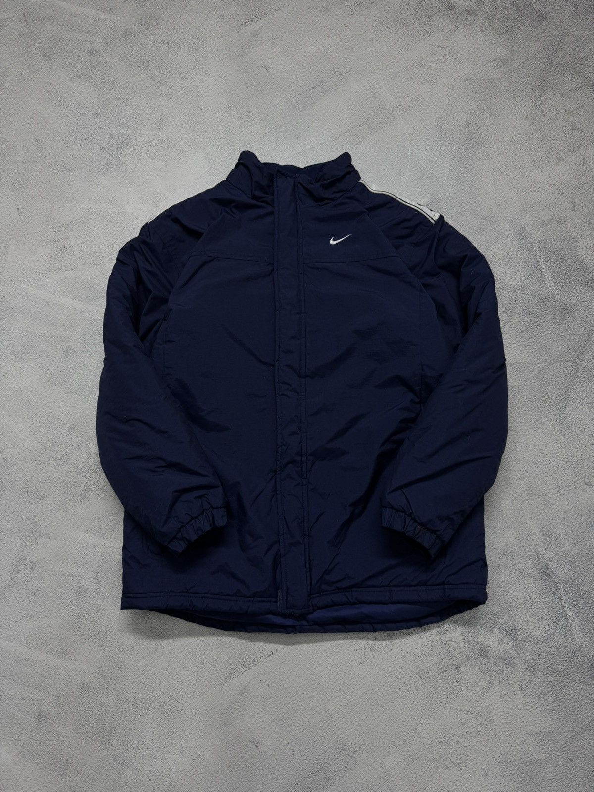 Nike Vintage Y2K Nike Nylon Big Logo Jacket 00’s Size US S / EU 44-46 / 1 - 2 Thumbnail