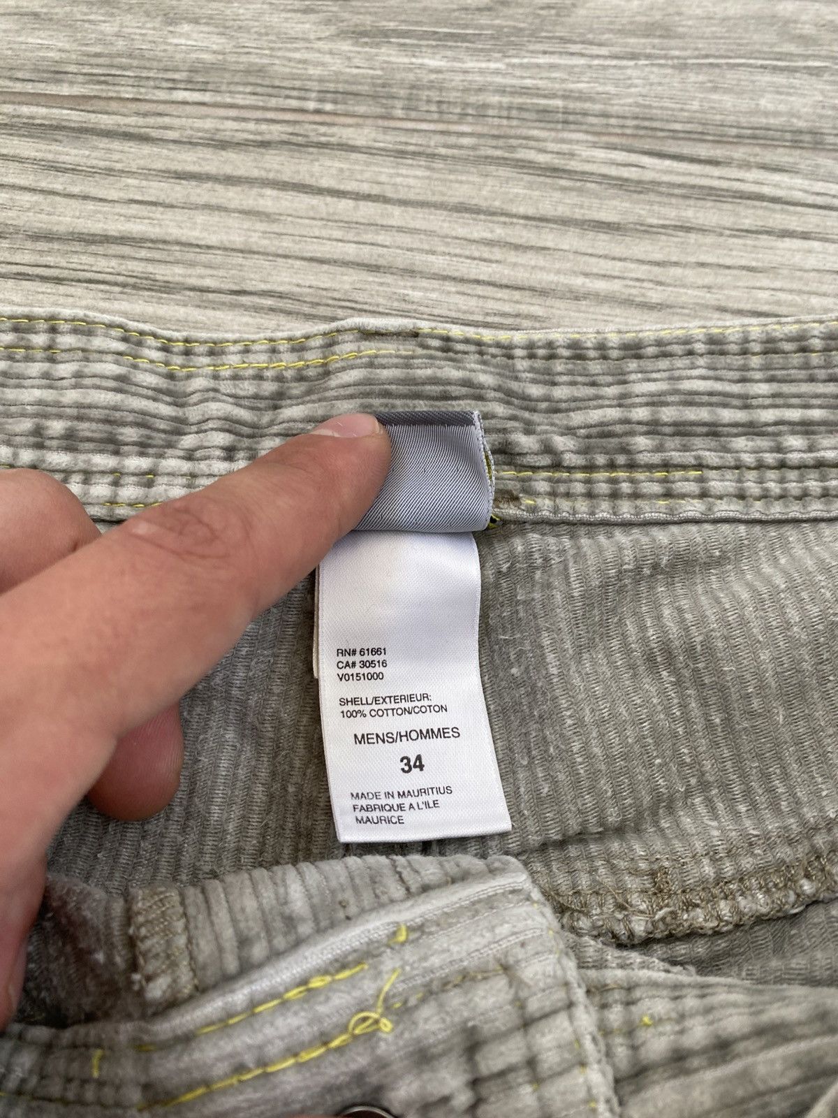 The North Face The North Face A5 Series Carpenter Corduroy Pants Size 34 Size US 34 / EU 50 - 20 Thumbnail