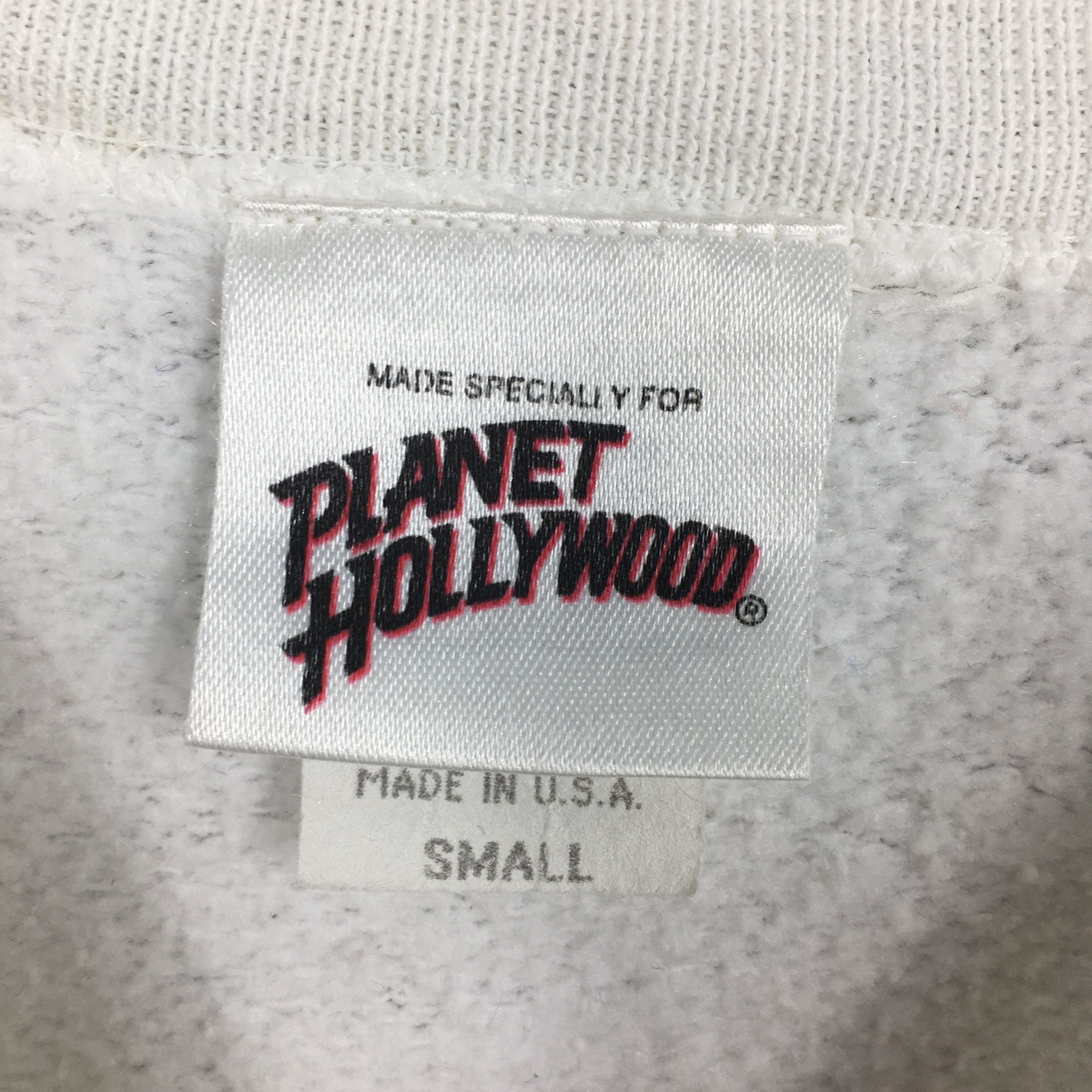 Planet Hollywood × Vintage Vintage 90's Planet Hollywood Las Vegas Sweatshirt Small Size US S / EU 44-46 / 1 - 5 Thumbnail