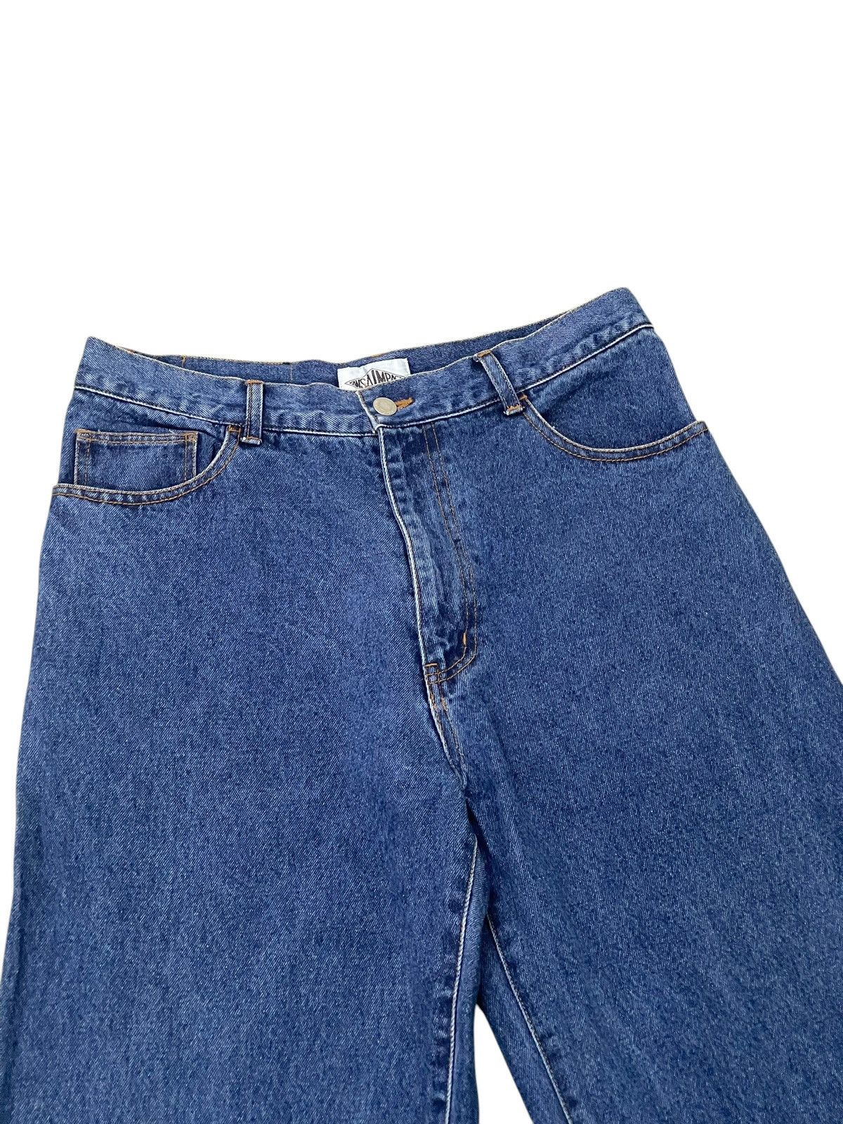Kansai Yamamoto Baggy Jeans Vtg Y2K Kansai Impact Embroydered 1🟦3 Size US 32 / EU 48 - 13 Thumbnail