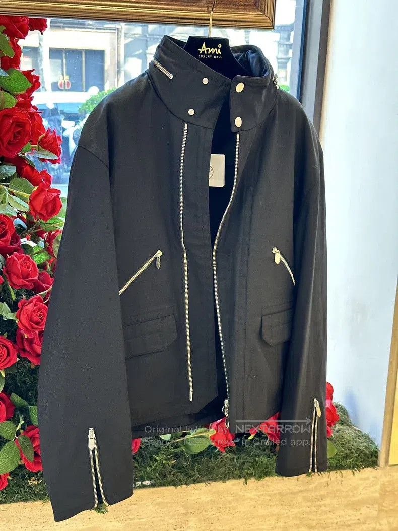 Hermes Hermes Men's Cool and Stylish Jacket Black Coat Clothing Size US L / EU 52-54 / 3 - 3 Thumbnail