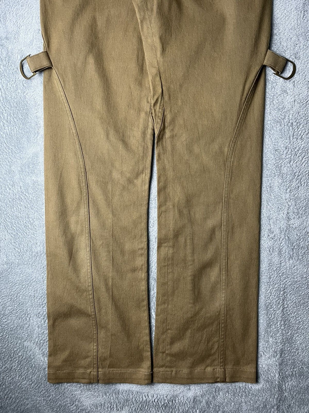 Dior Dior - John Galliano - Western Buckled Pants Size 28" / US 6 / IT 42 - 3 Thumbnail