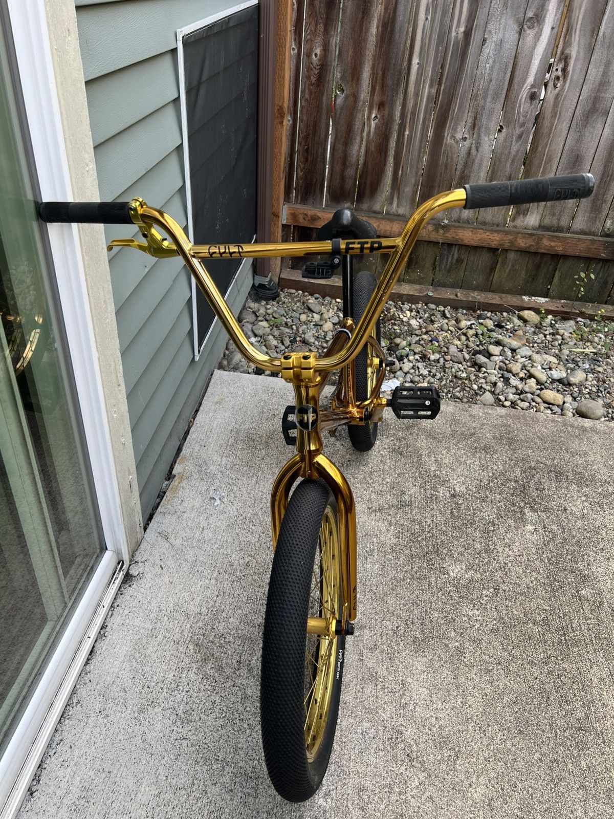 Fuck The Population FTP GOLD BMX CULT CREW 10 YEAR BIKE Size ONE SIZE - 9 Thumbnail
