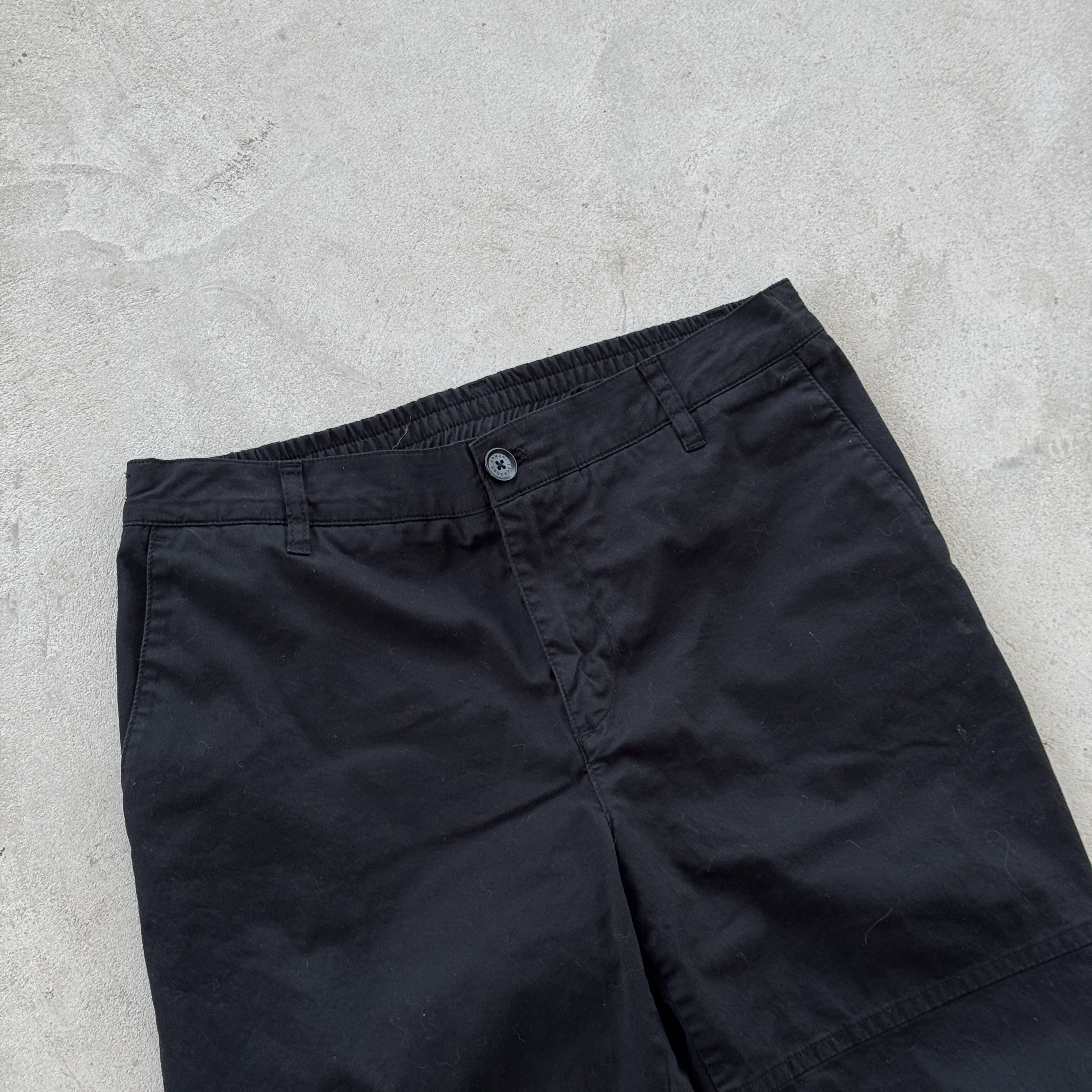 Armani Exchange Armani Exchange A|X Black Sustainable Cuffed Joggers 33 Size US 33 - 3 Thumbnail