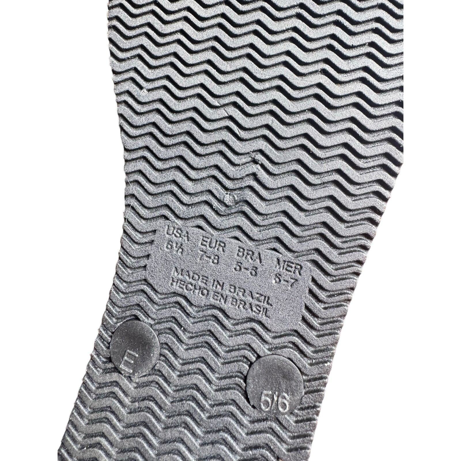 Havana Constance Black Glitter Flip Flops |Size 5.5 Brazilian Brand Size US 5.5 / IT 35.5 - 5 Thumbnail