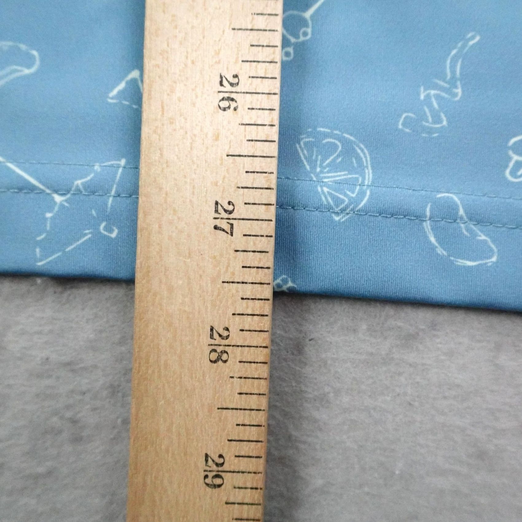 Vintage William Murray Polo Shirt Mens Medium Blue Garnish Pattern Golf Flex Performance Size US M / EU 48-50 / 2 - 7 Thumbnail