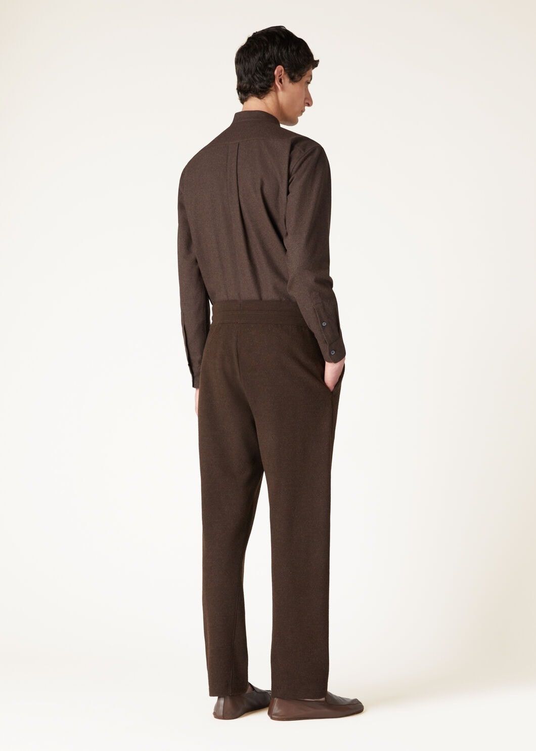 Loro Piana o1w1db10725 FAO7044 Rassa Pant in Brown Size US 36 / EU 52 - 5 Thumbnail