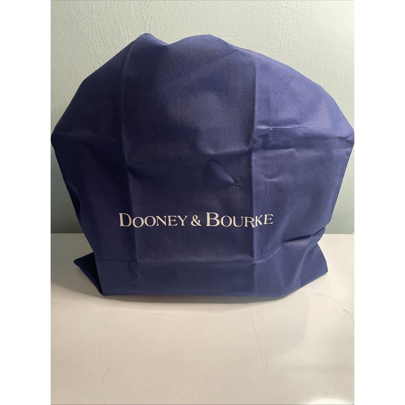 Dooney & Bourke Dooney & Bourke Pebble Grain Brenna Leather in Blue/Brown Size ONE SIZE - 16 Thumbnail
