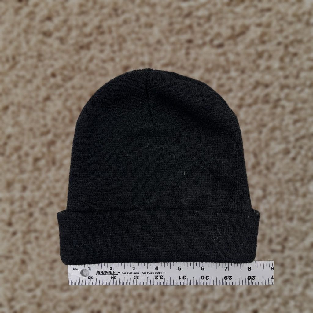 Vintage Beanie Toque Adult One Size Black Knit Acrylic Snow Ski Surf Beach Skate Size ONE SIZE - 1 Thumbnail