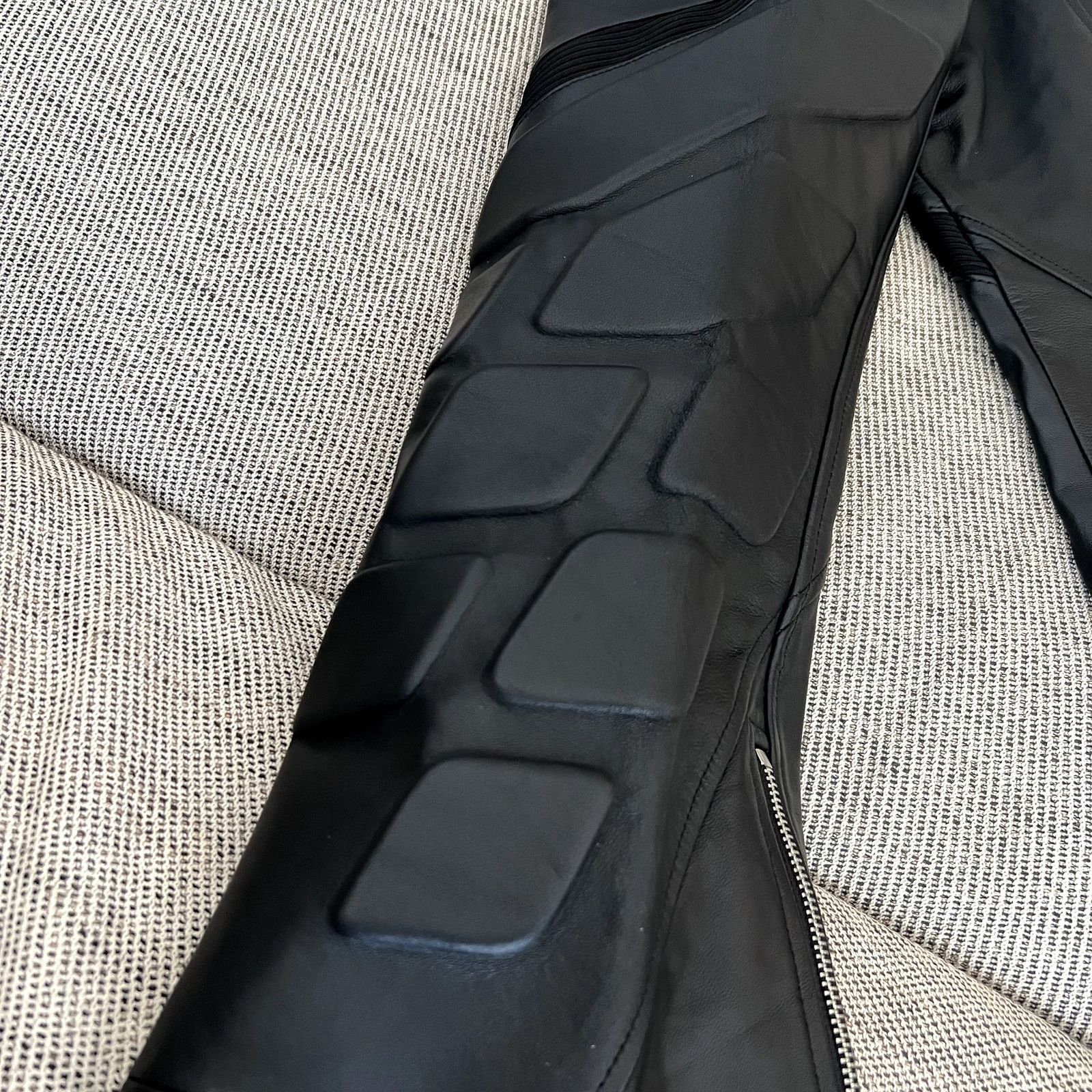 Dion Lee Dion Lee leather panelled flared pants black size XS 2 Size 24" / US 00 / IT 34 - 10 Thumbnail
