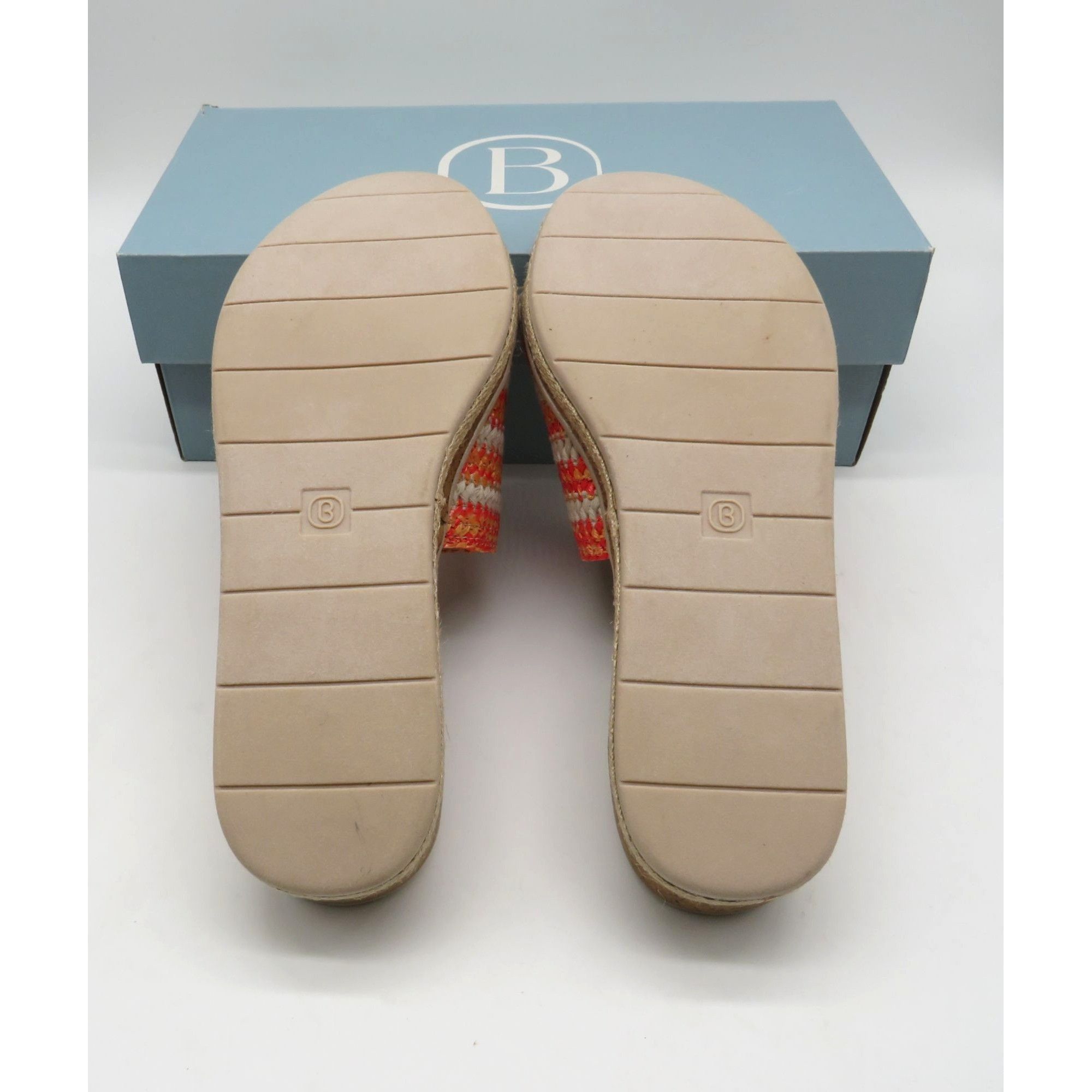 Other LifeStride Womens Breezy Orange Crochet Wedge Sandals Size 1 Size US 11 / IT 41 - 8 Thumbnail