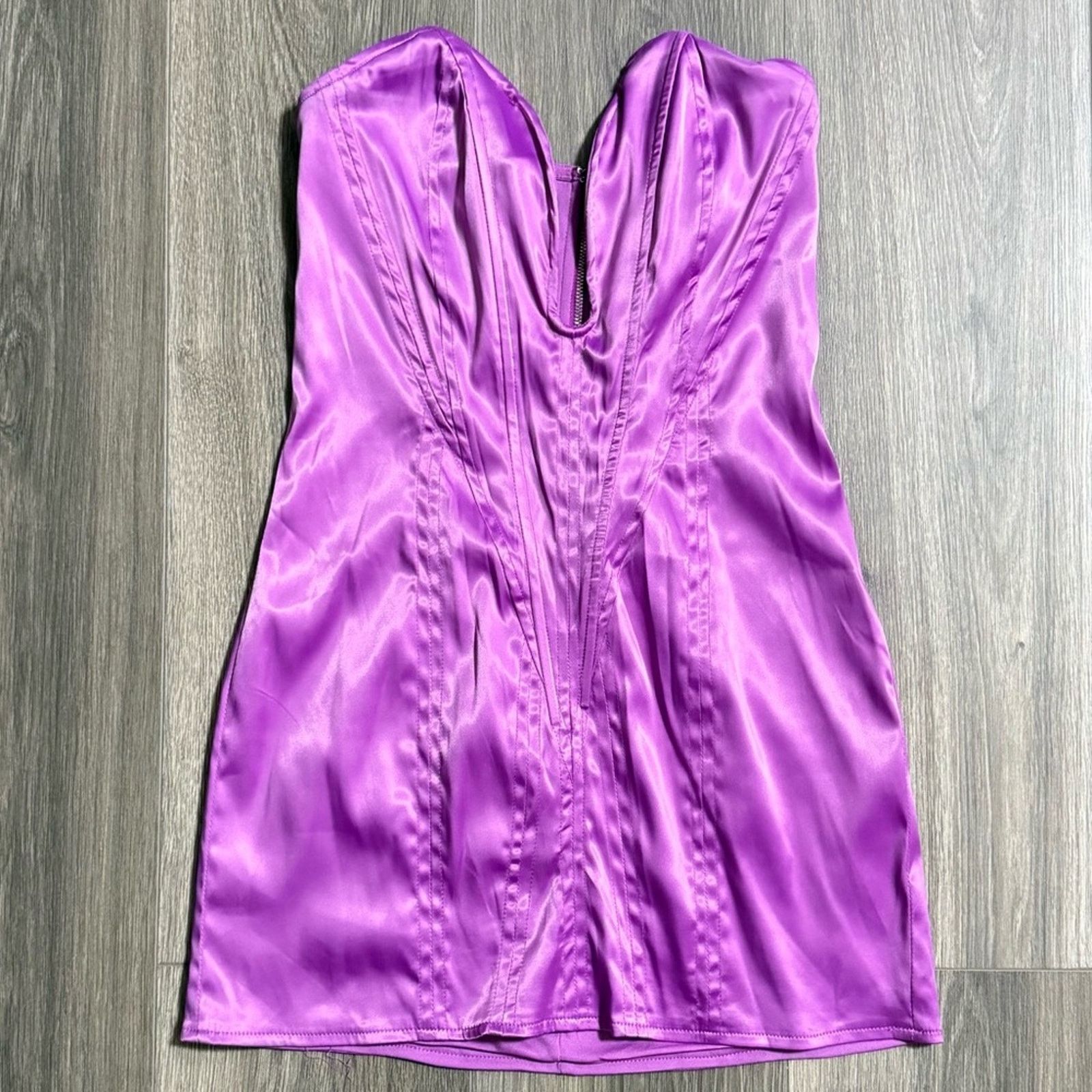 Fashion Nova Fashion Nova Purple Bodycon Mini Dress Size Medium Size M / US 6-8 / IT 42-44 - 1 Thumbnail