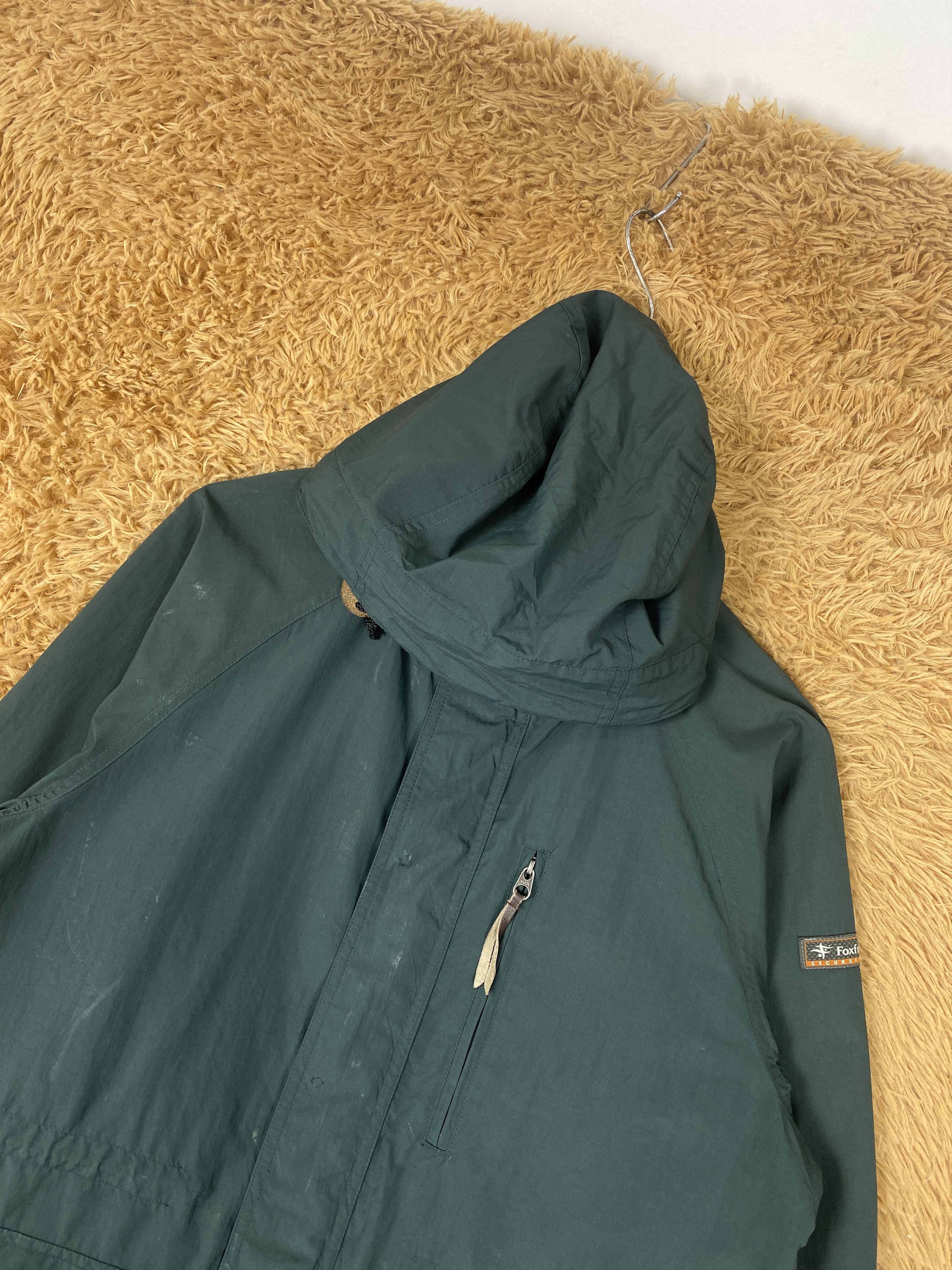 Japanese Brand Vintage Fox Fire Hoodie Long Jacket J2038 Size US S / EU 44-46 / 1 - 2 Thumbnail
