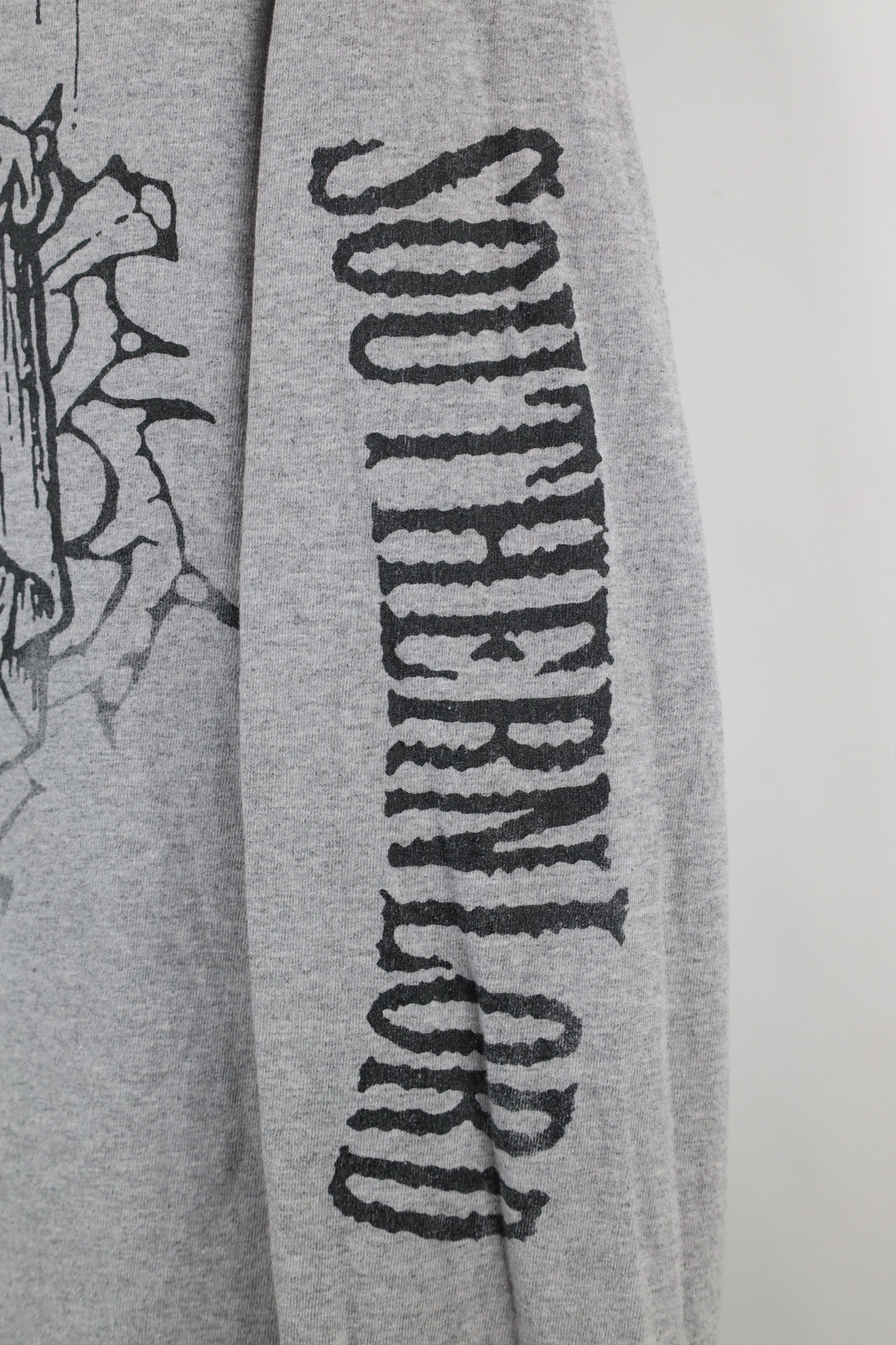Vintage Vintage Y2K Records Jesus Piece Metalcore Band T-Shirt Gray Size US XL / EU 56 / 4 - 4 Thumbnail