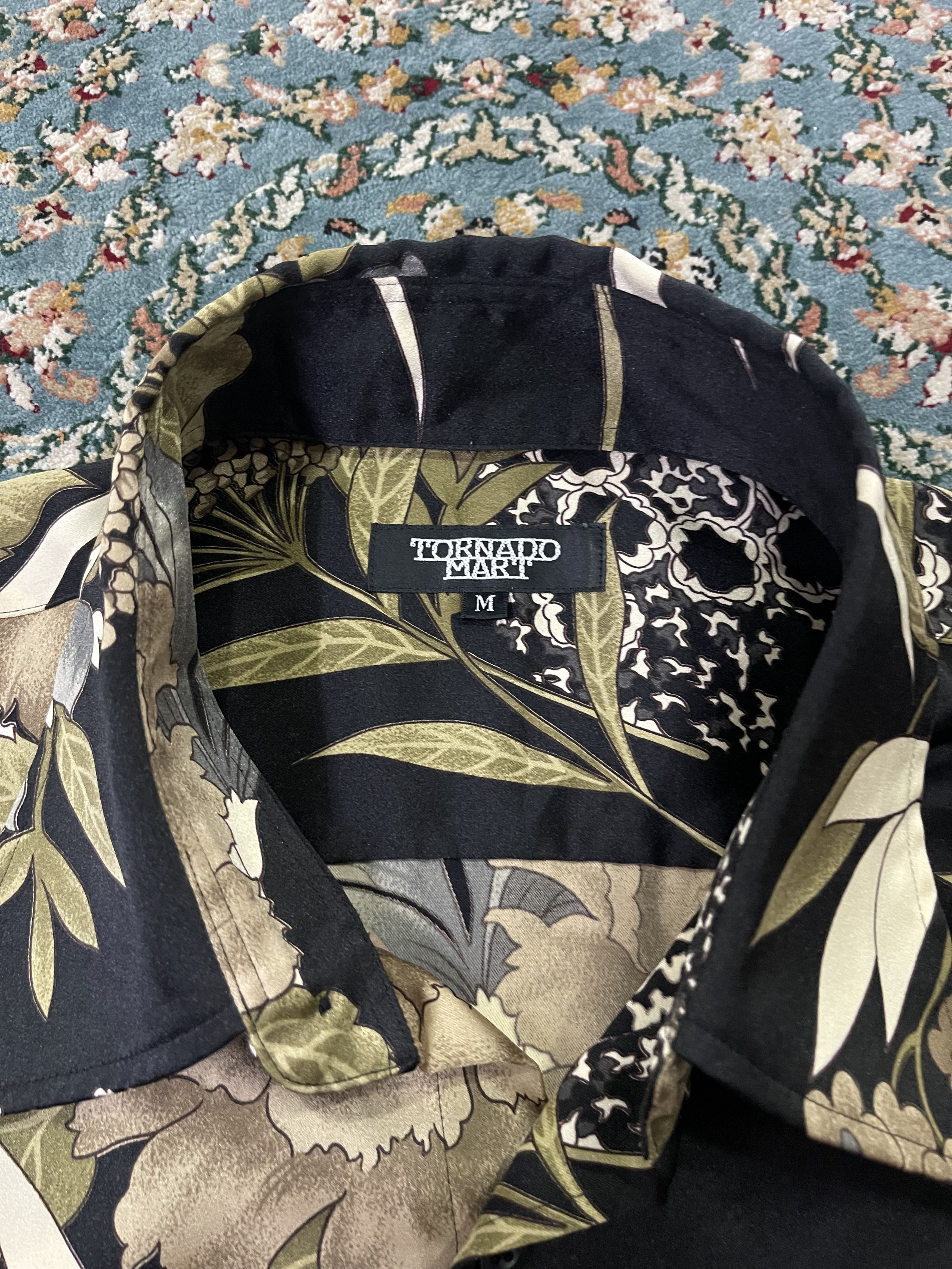 Le Grande Bleu (L.G.B.) × Tornado Mart Tornado Mart Hawaii Satin Shirt Size US M / EU 48-50 / 2 - 5 Thumbnail