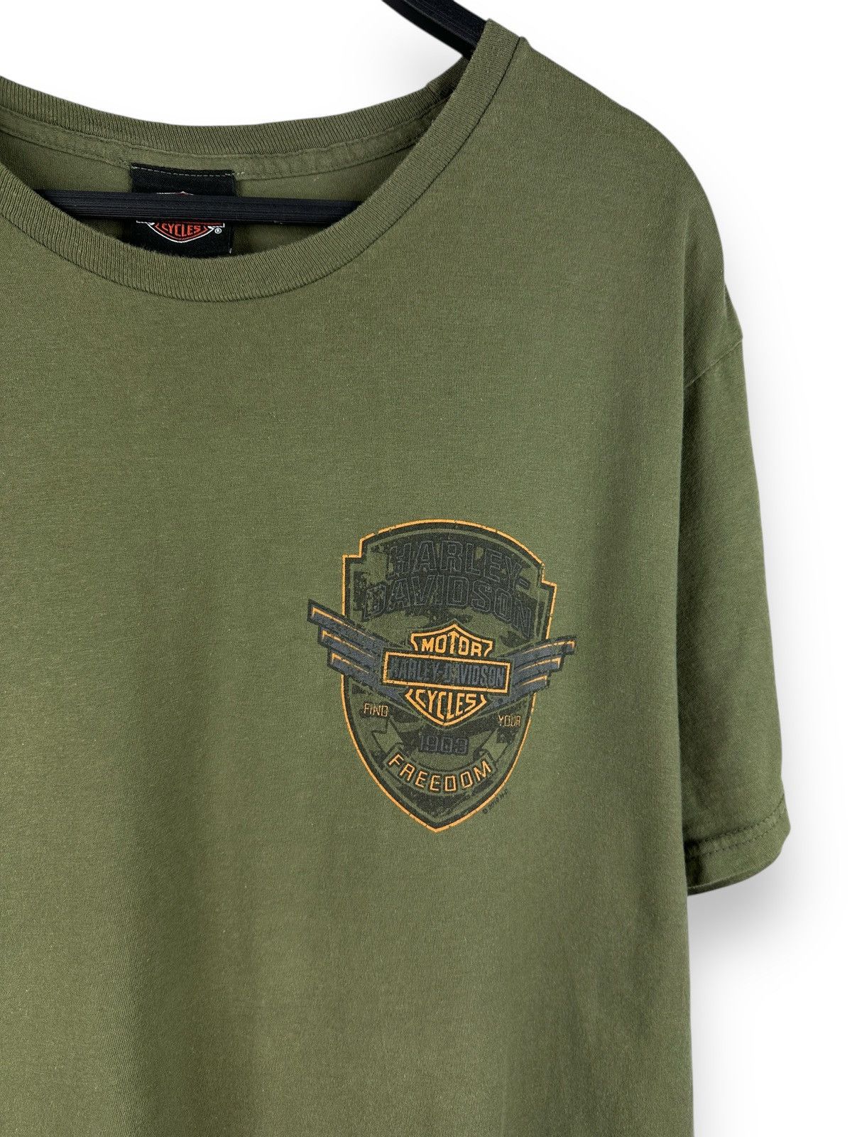 Harley Davidson Vintage Harley Davidson Patriot T-Shirt Size US XL / EU 56 / 4 - 14 Thumbnail